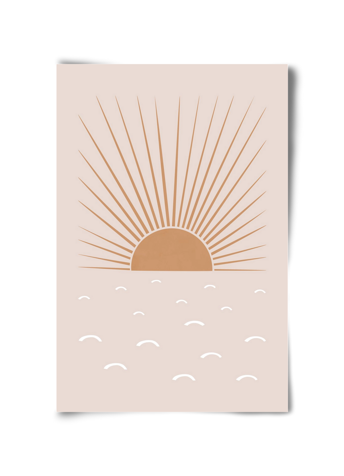 Blush Sun, 30x45 cm, Keret nélkül