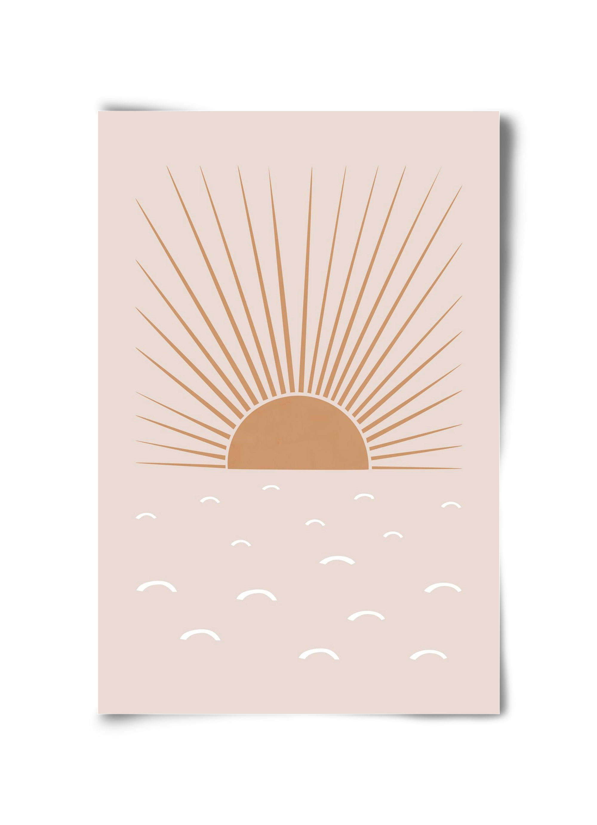 Blush Sun, 30x45 cm, Keret nélkül