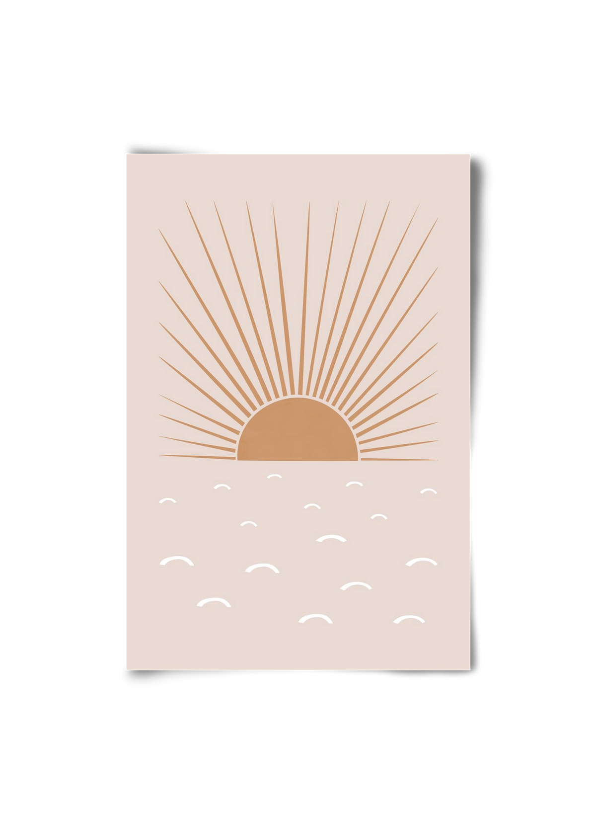 Blush Sun, 20x30 cm, Keret nélkül