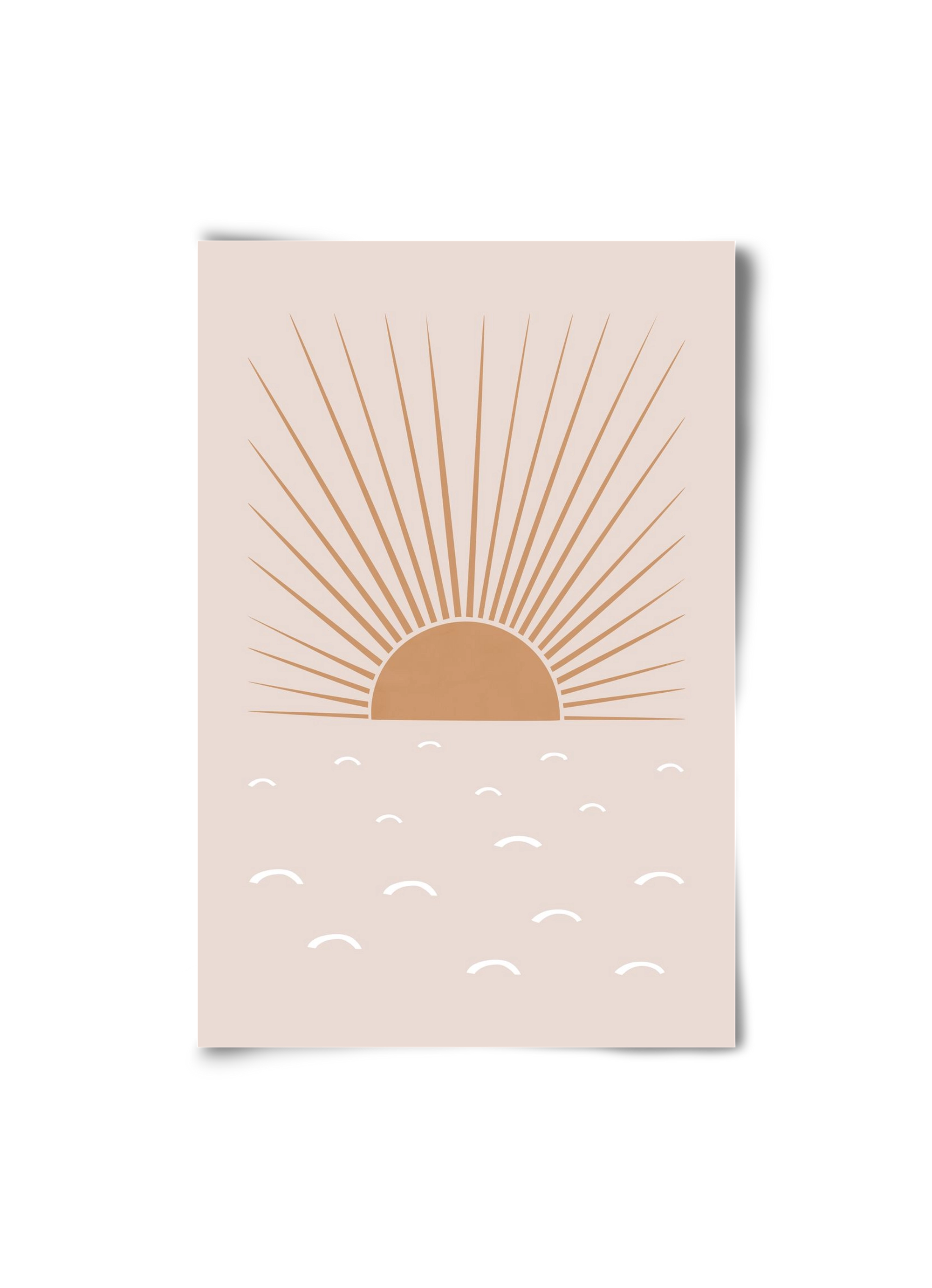 Blush Sun, 20x30 cm, Keret nélkül