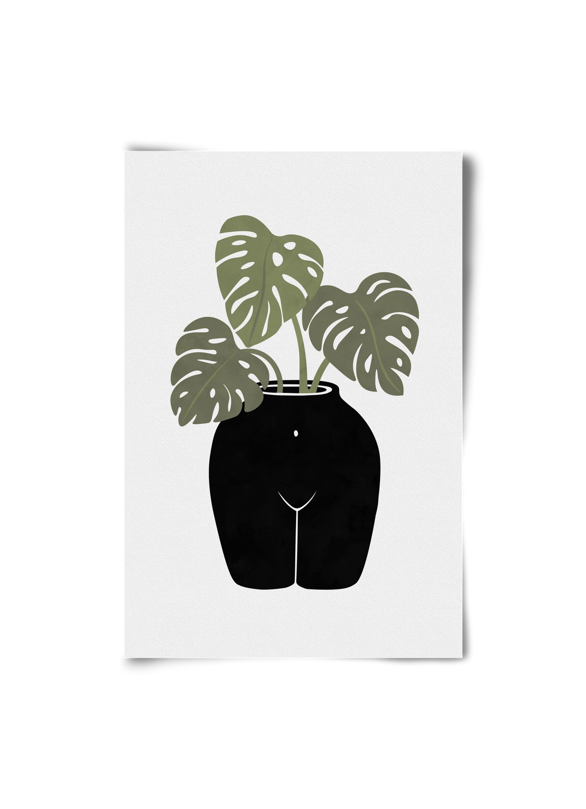 Body-tanical Vase, 20x30 cm, Keret nélkül