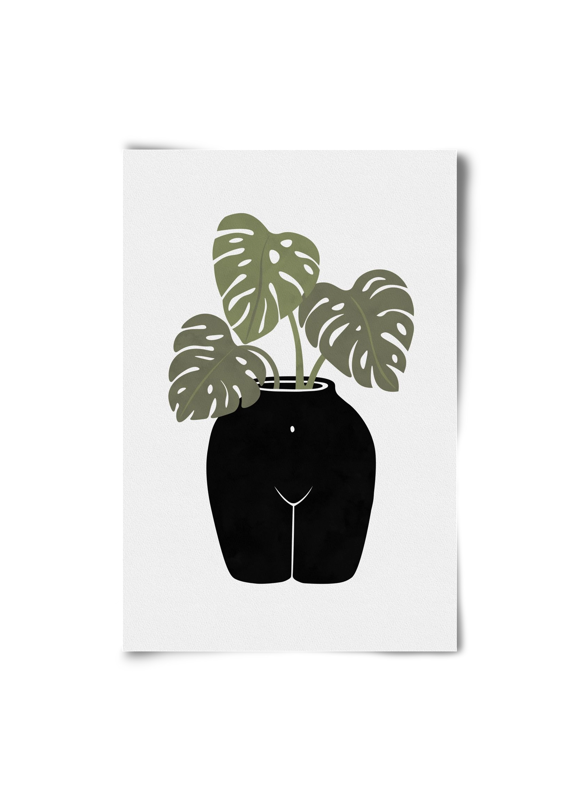 Body-tanical Vase, 20x30 cm, Keret nélkül