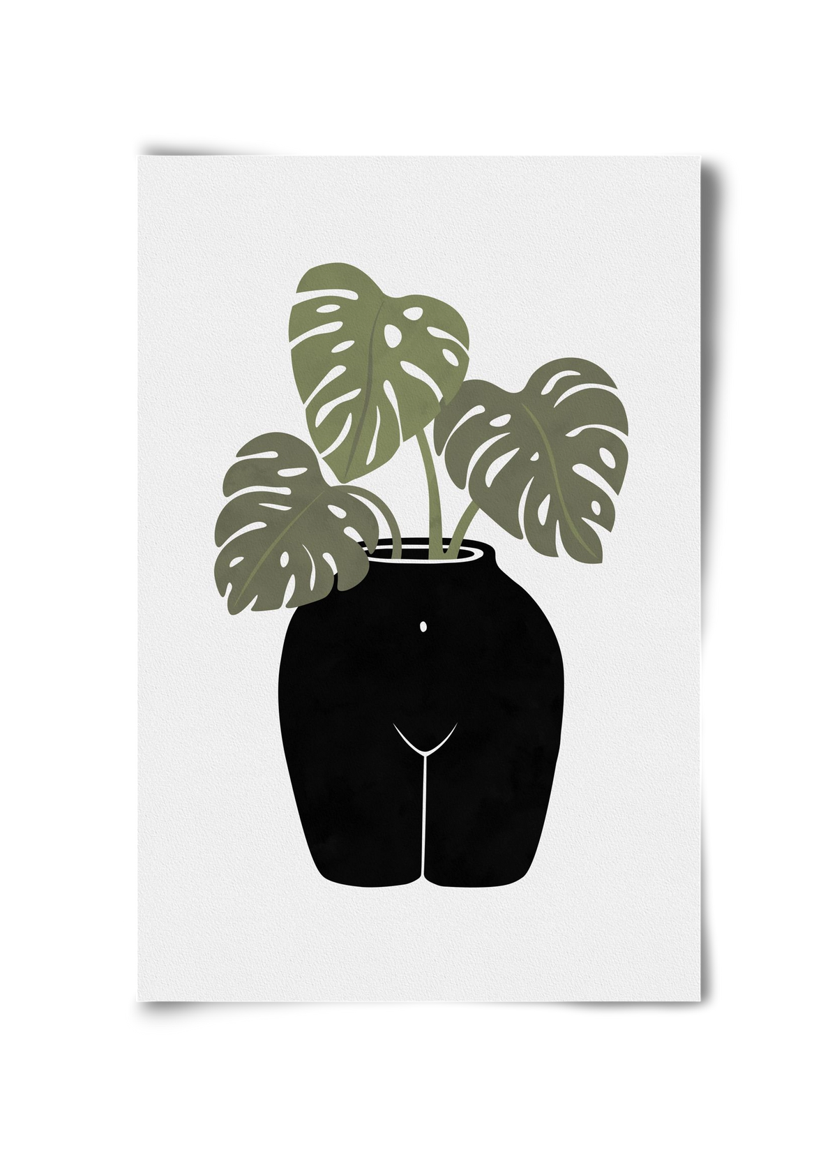 Body-tanical Vase, 30x45 cm, Keret nélkül