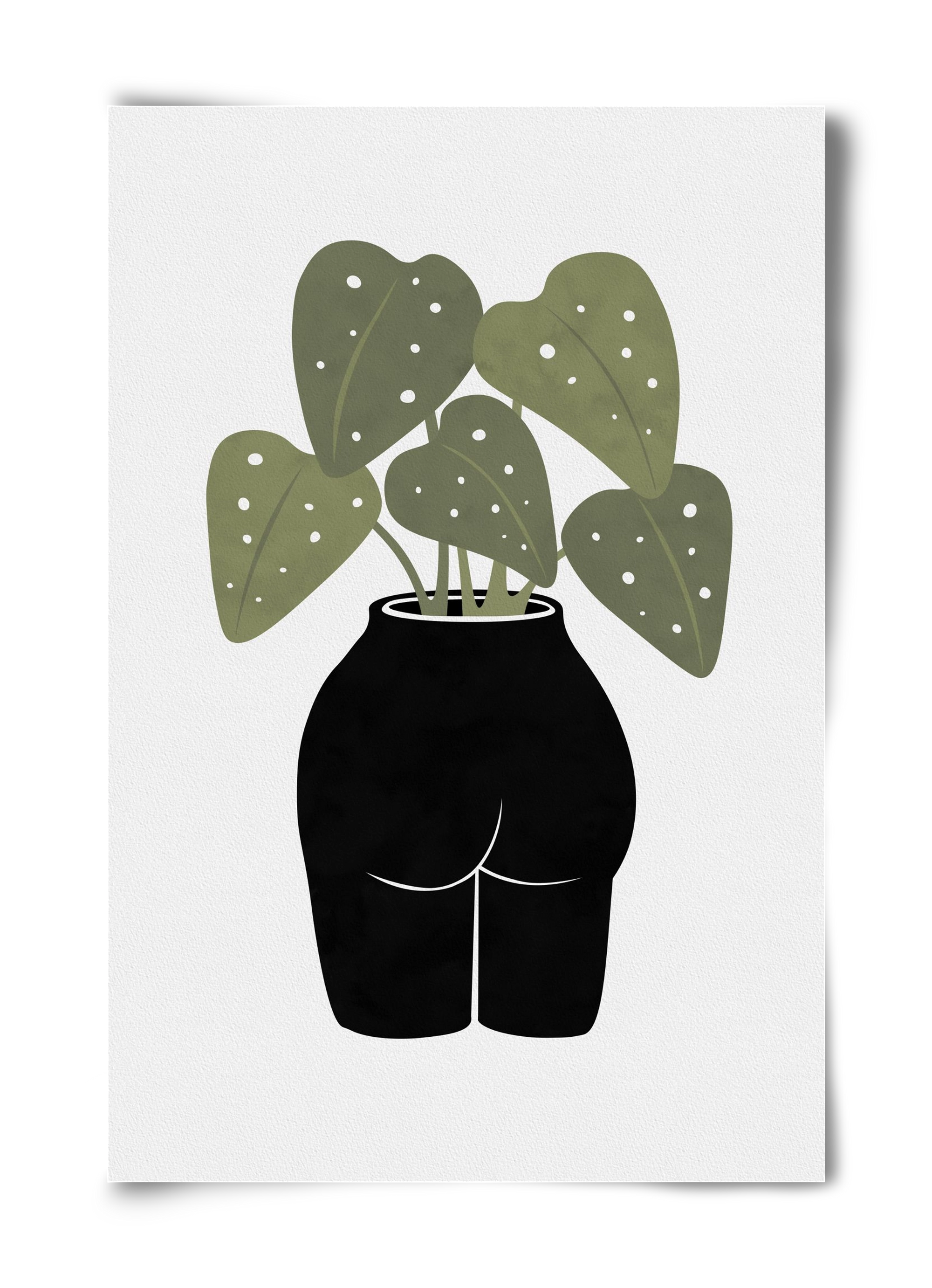 Butt-anical Vase, 40x60 cm, Keret nélkül