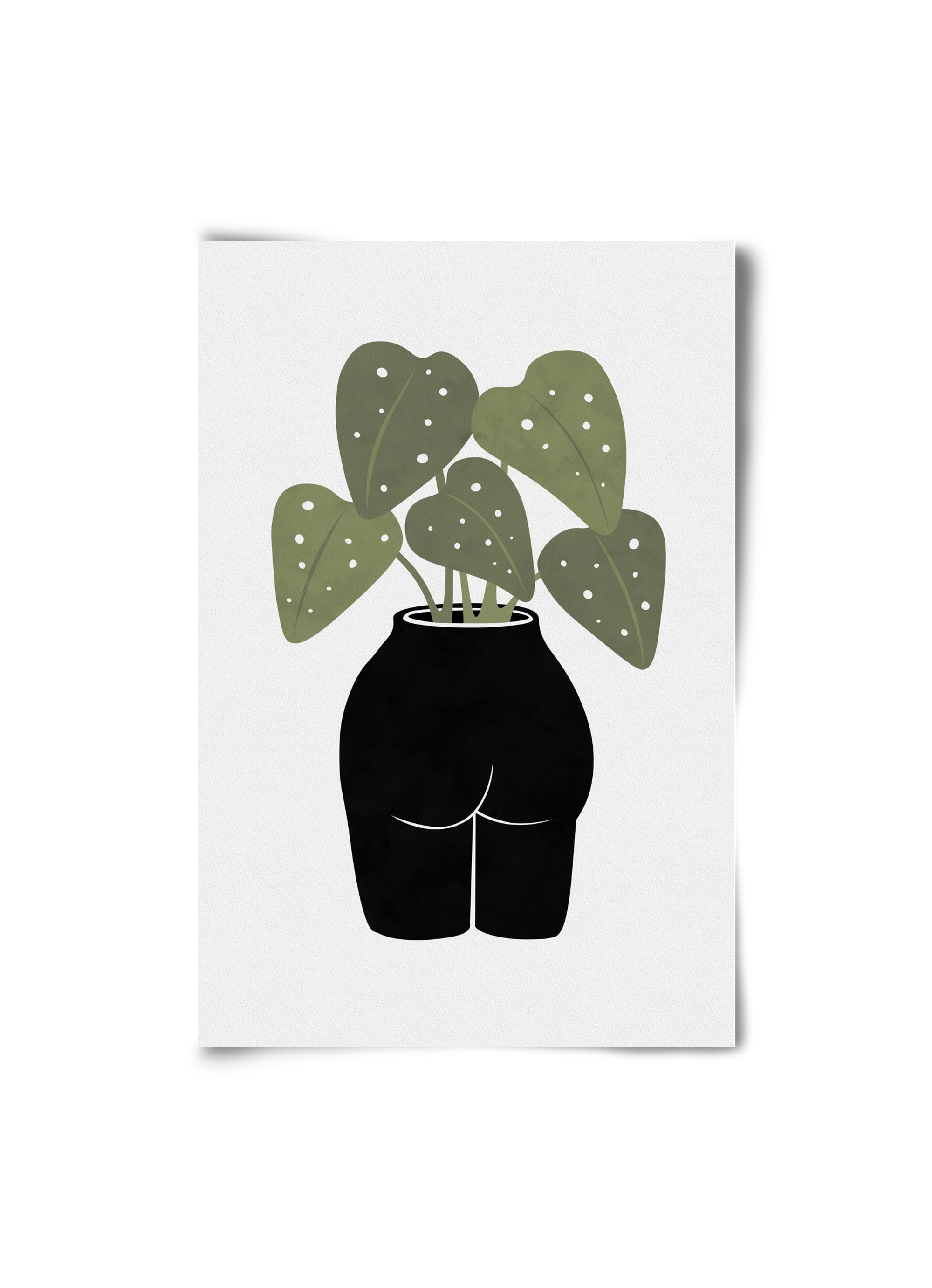 Butt-anical Vase, 20x30 cm, Keret nélkül