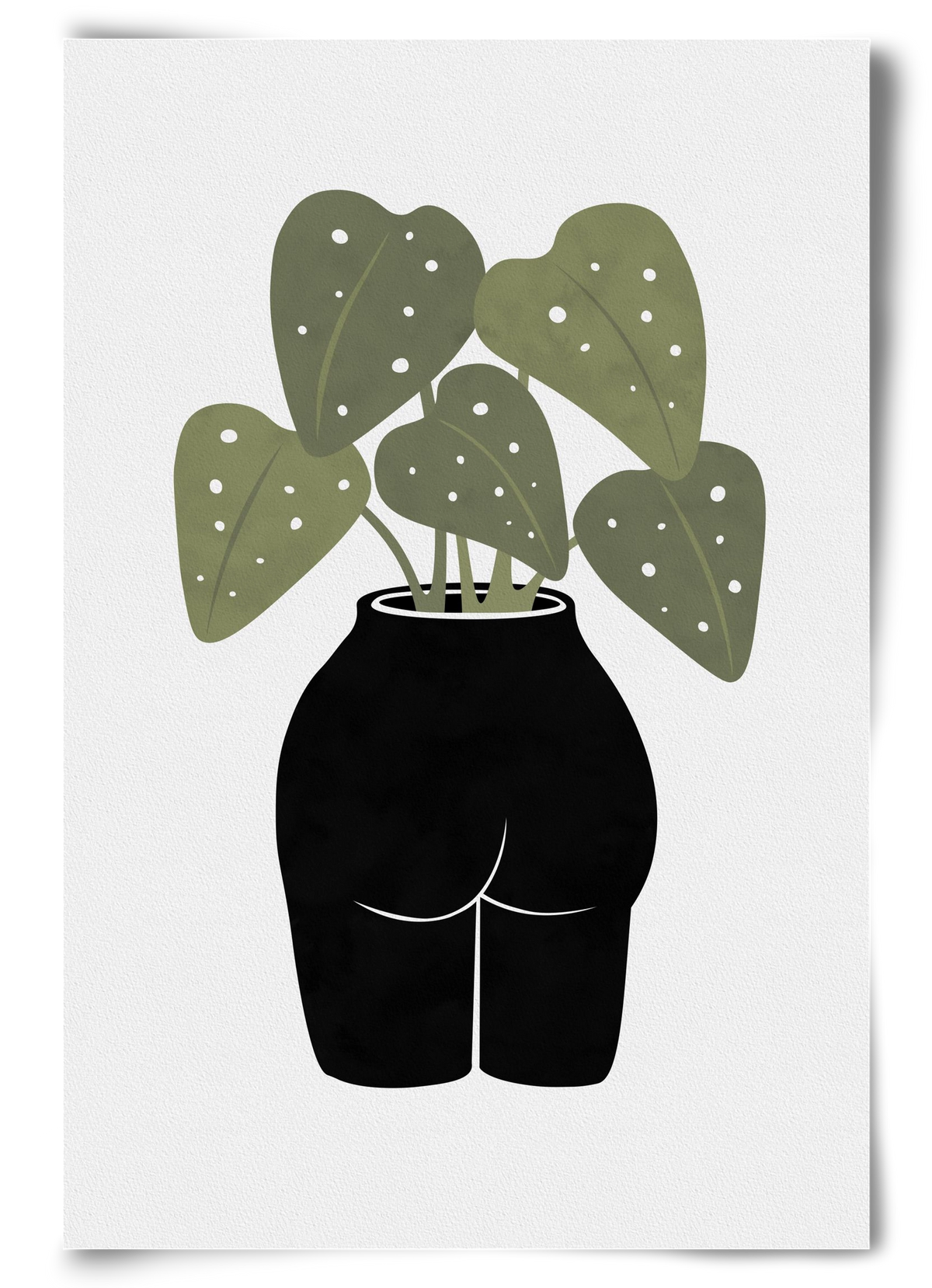 Butt-anical Vase, 60x90 cm, Keret nélkül