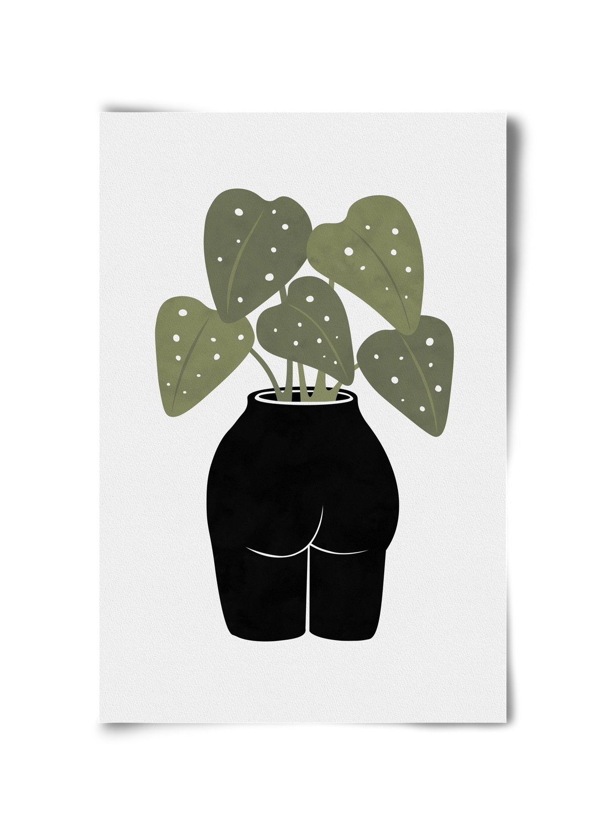 Butt-anical Vase, 30x45 cm, Keret nélkül