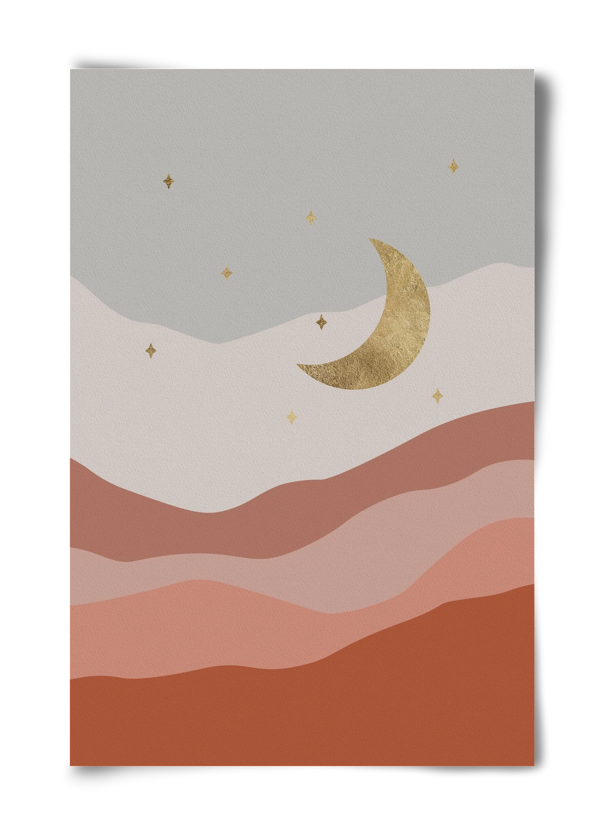 Bohemian Moon, 40x60 cm, Keret nélkül