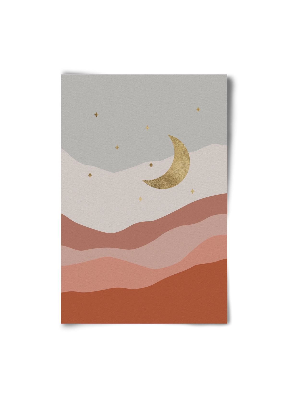 Bohemian Moon, 20x30 cm, Keret nélkül