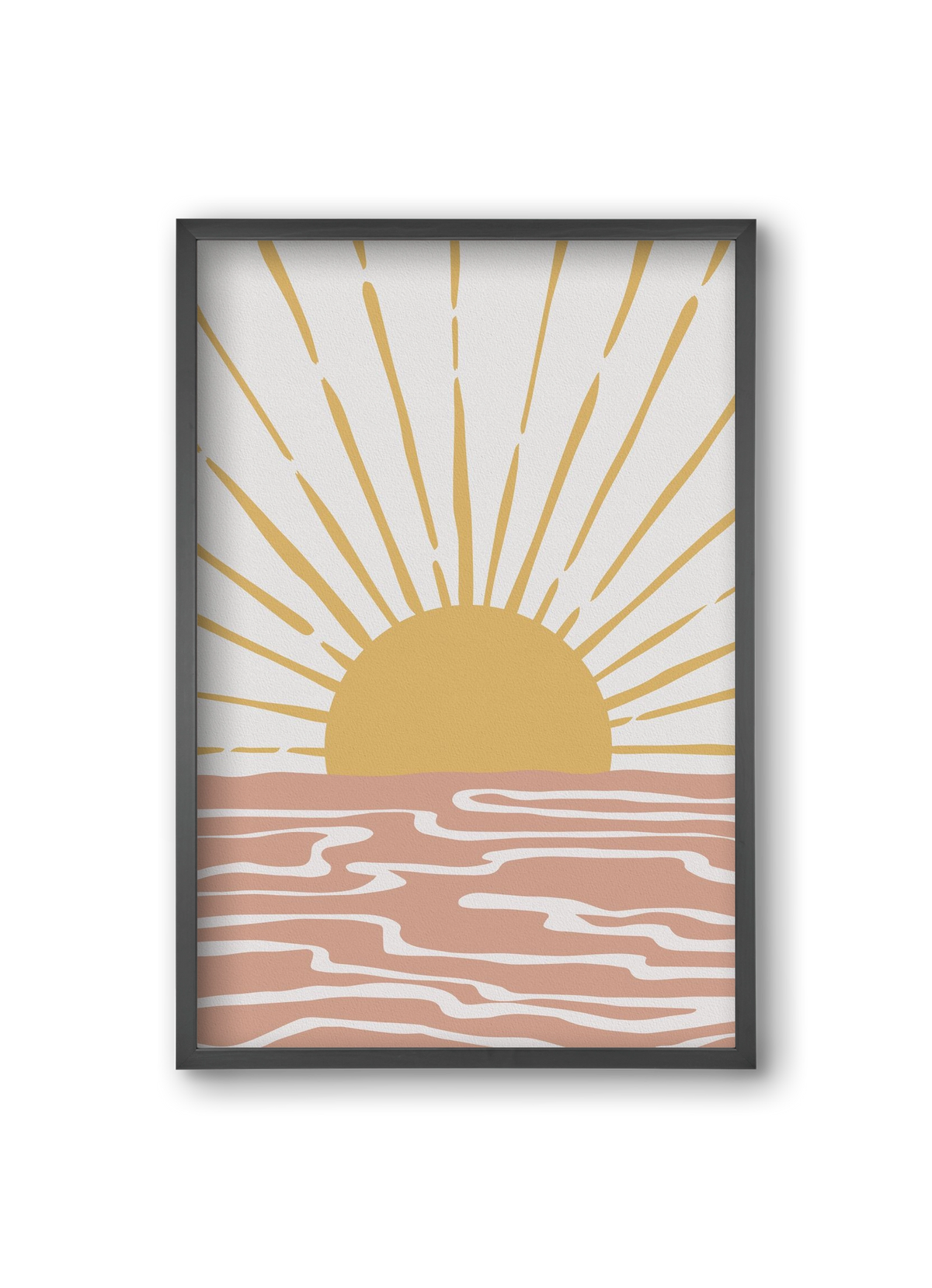 Bohemian Sunshine, 20x30 cm (20x30 cm), Fekete keret