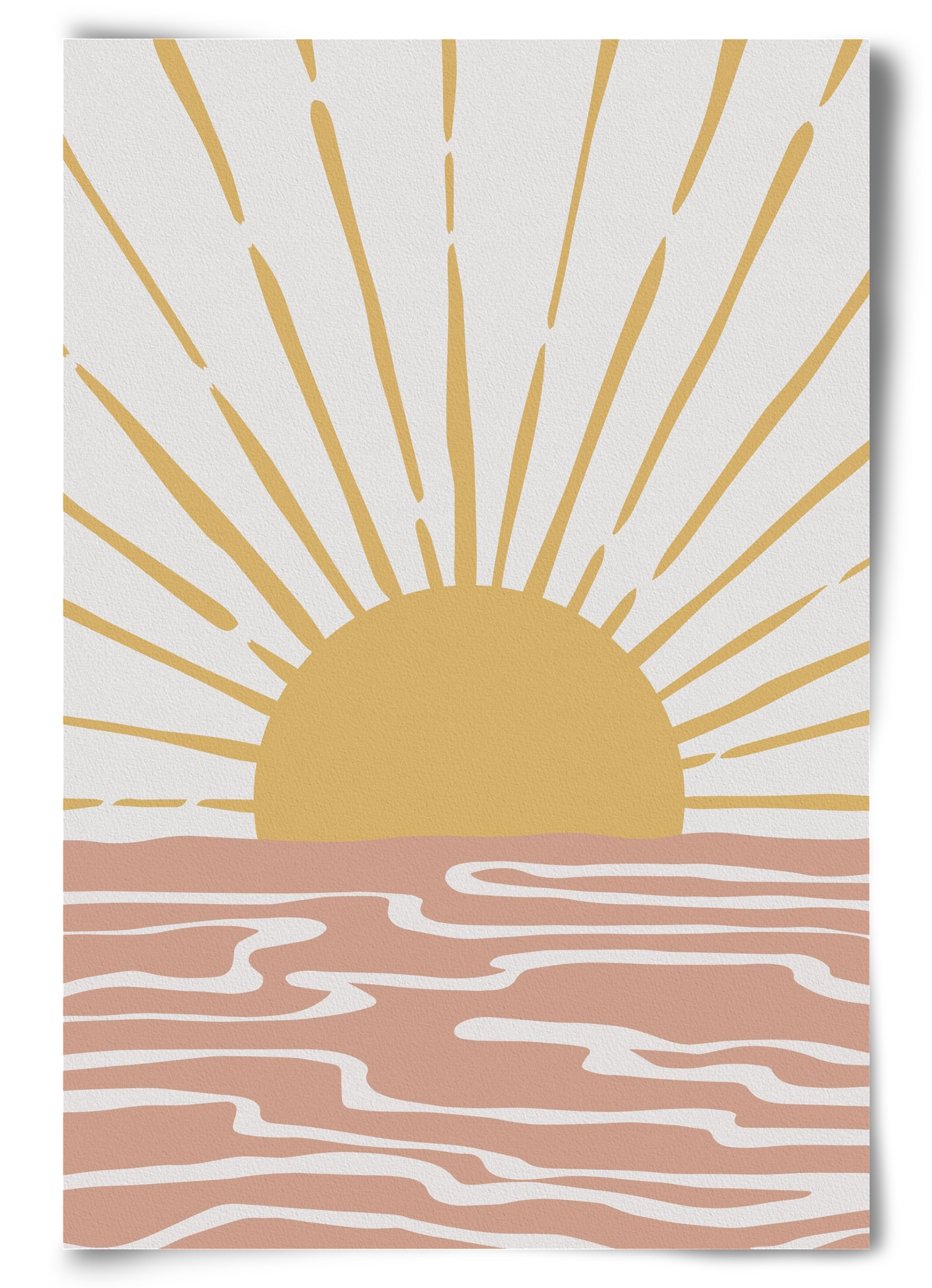 Bohemian Sunshine, 60x90 cm, Keret nélkül