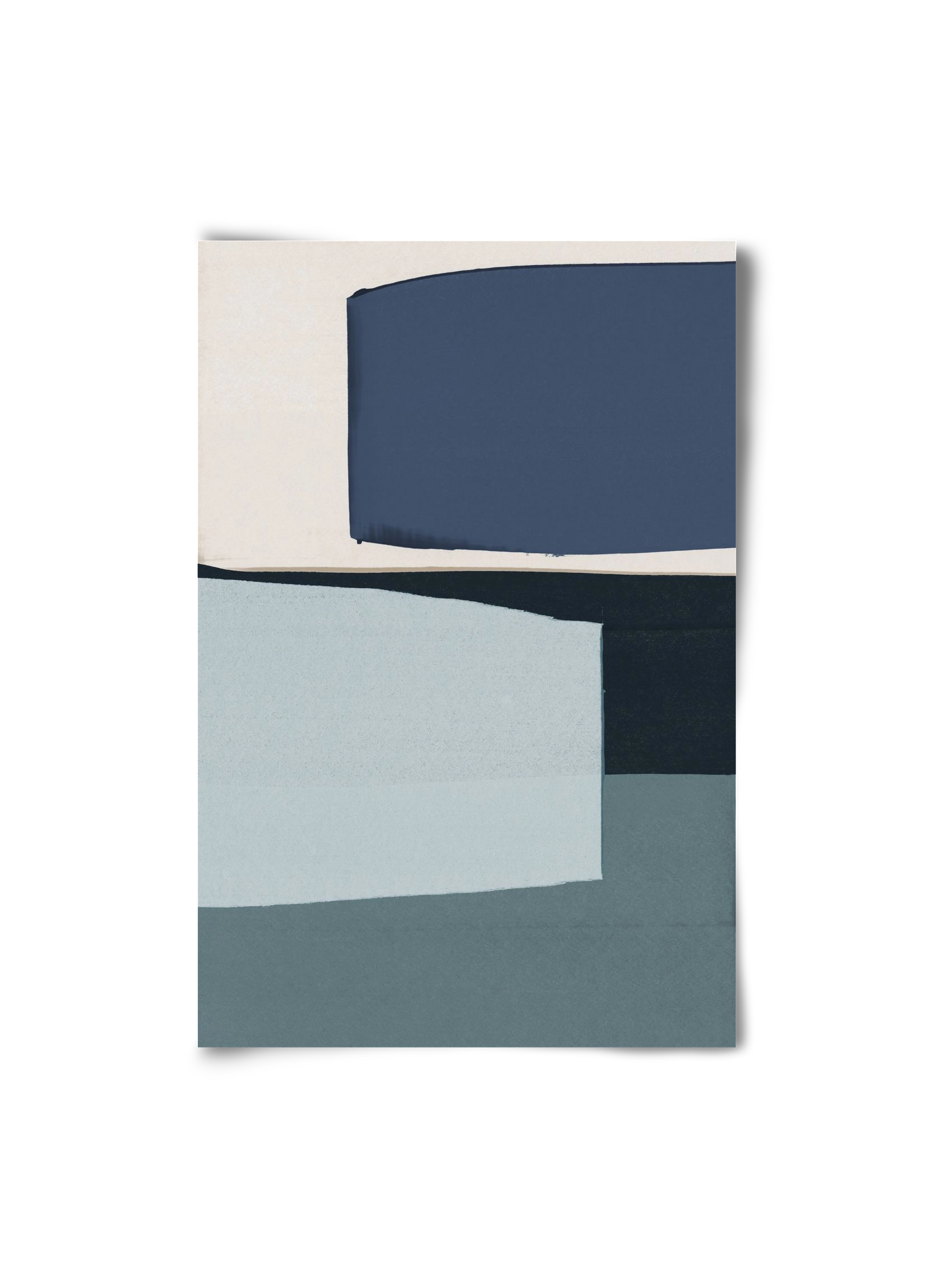 Calm Blue, 20x30 cm, Keret nélkül