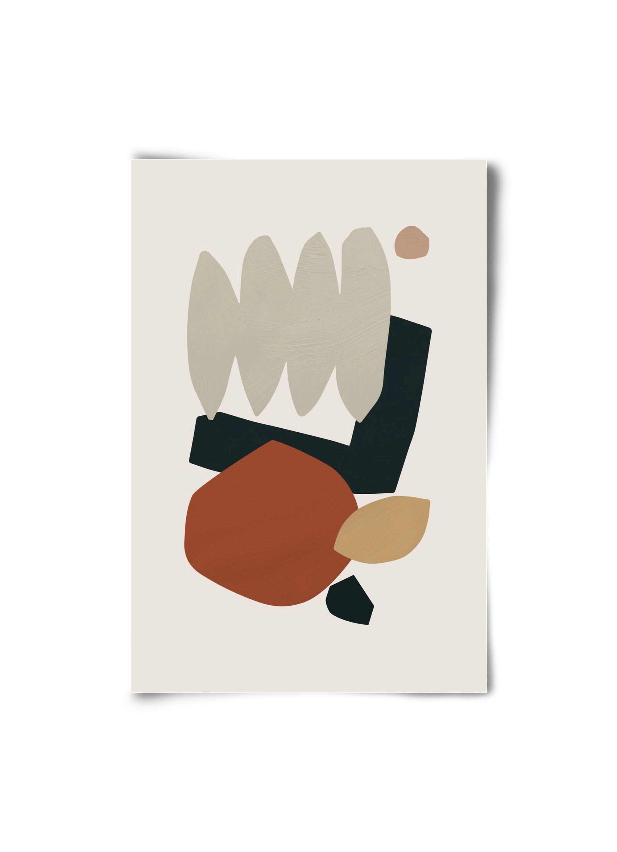 Collage Earth II, 20x30 cm, Keret nélkül