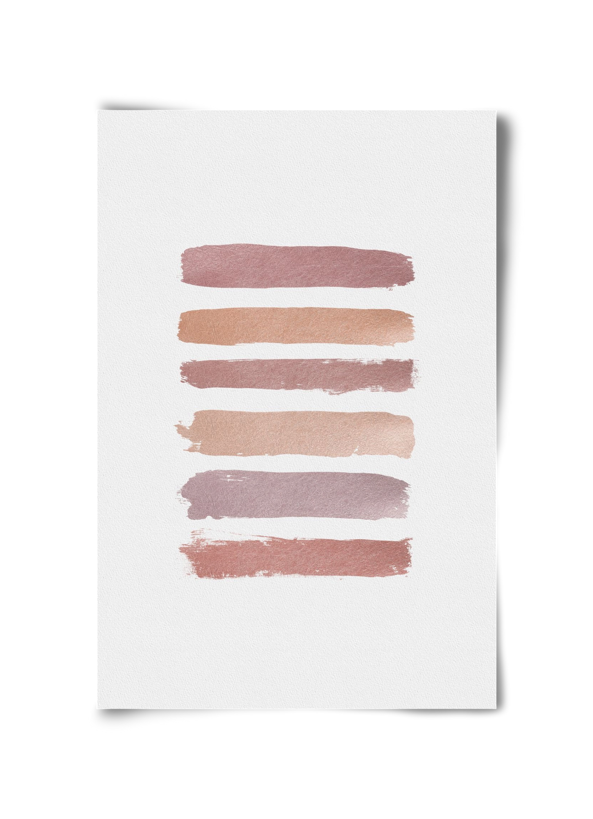 Dusty Rose Stripes, 30x45 cm, Keret nélkül