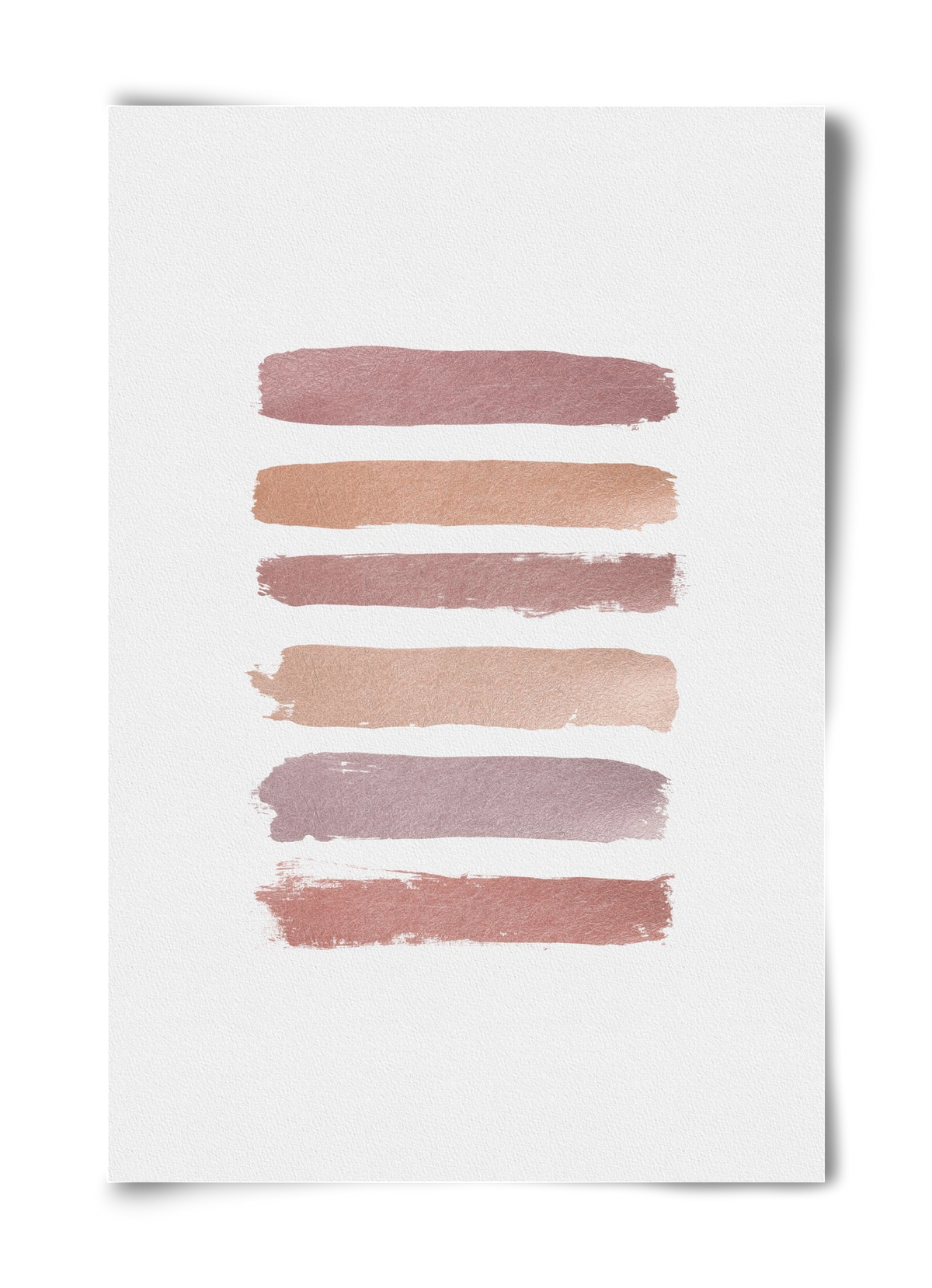 Dusty Rose Stripes, 40x60 cm, Keret nélkül