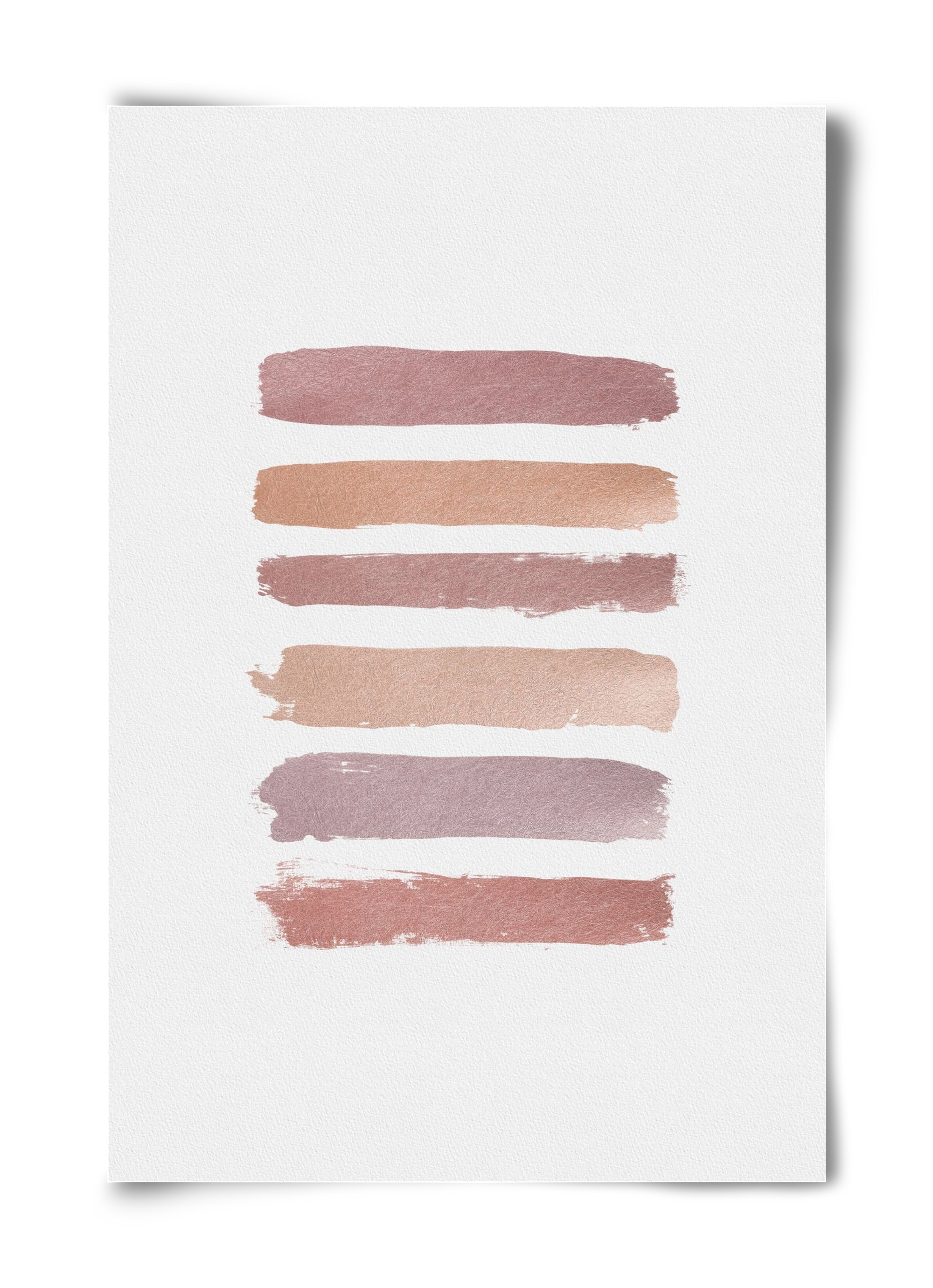 Dusty Rose Stripes, 40x60 cm, Keret nélkül