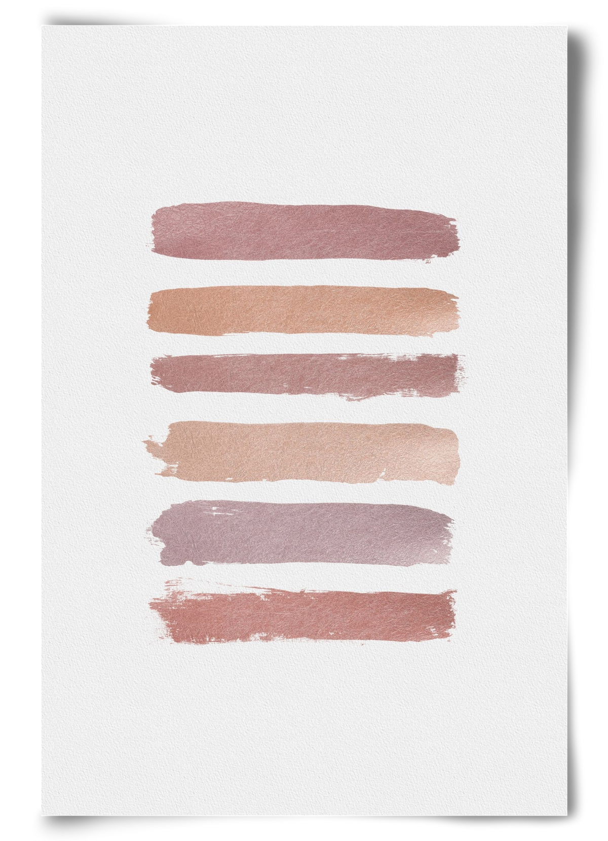 Dusty Rose Stripes, 60x90 cm, Keret nélkül