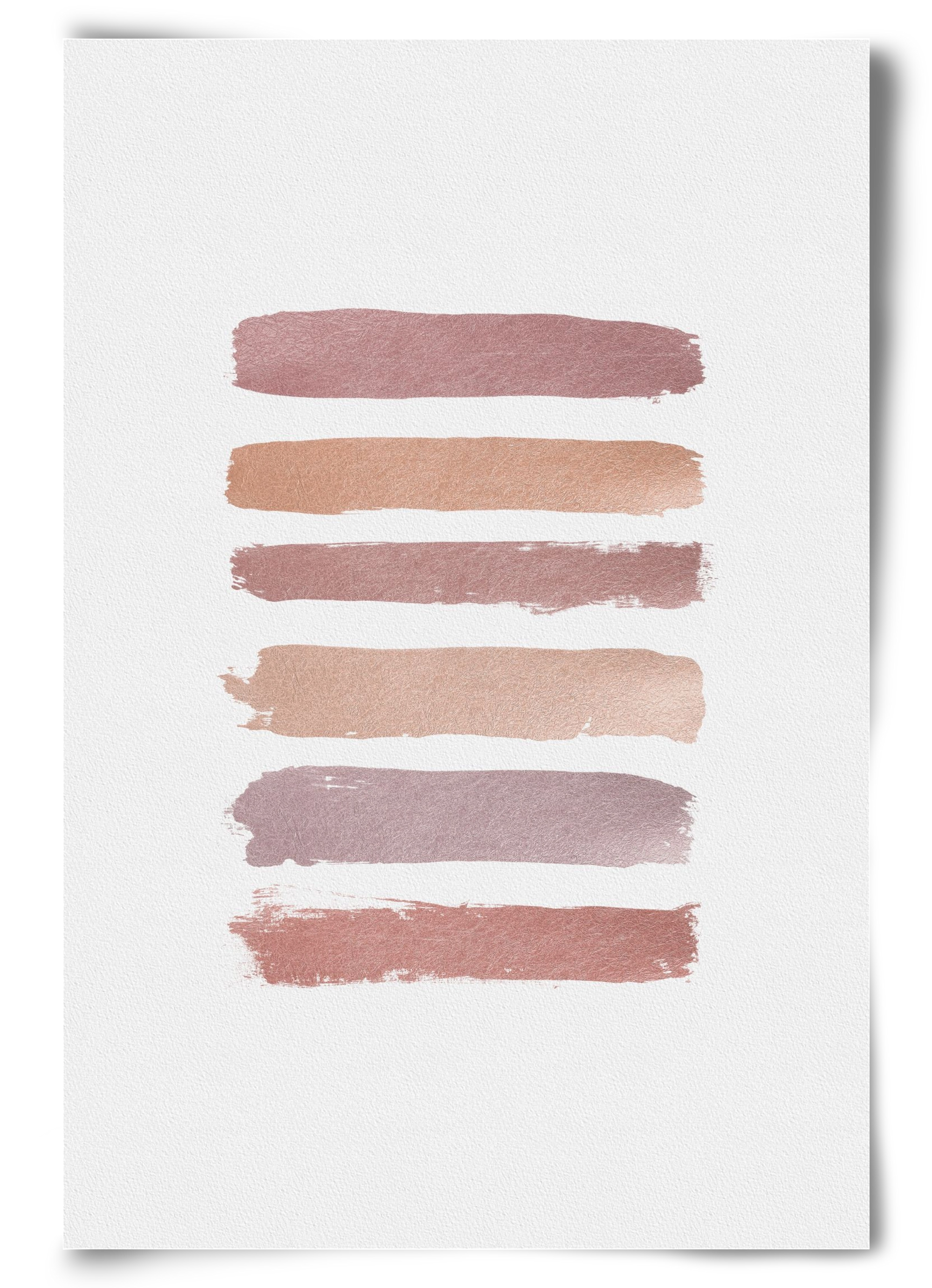 Dusty Rose Stripes, 60x90 cm, Keret nélkül