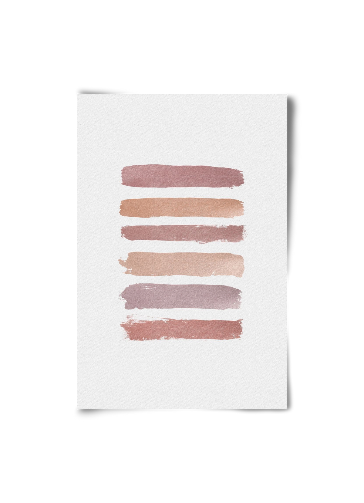 Dusty Rose Stripes, 20x30 cm, Keret nélkül