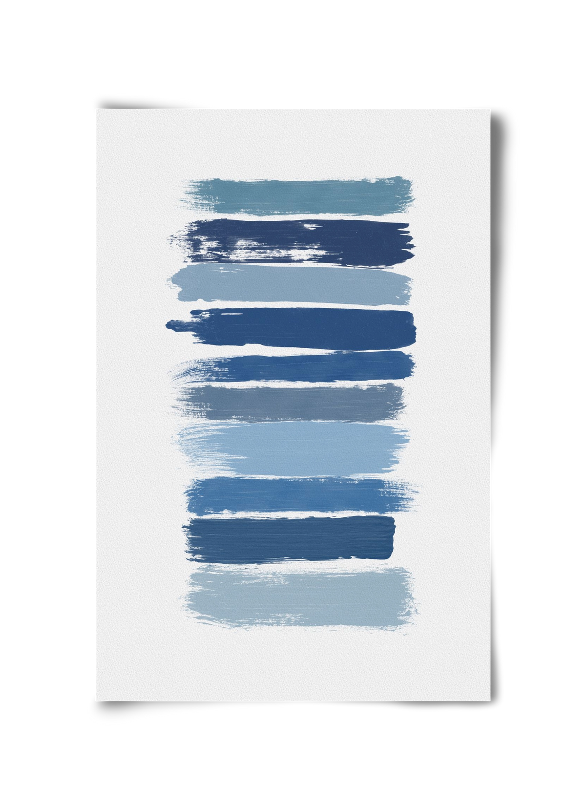 Ombre Blue, 30x45 cm, Keret nélkül