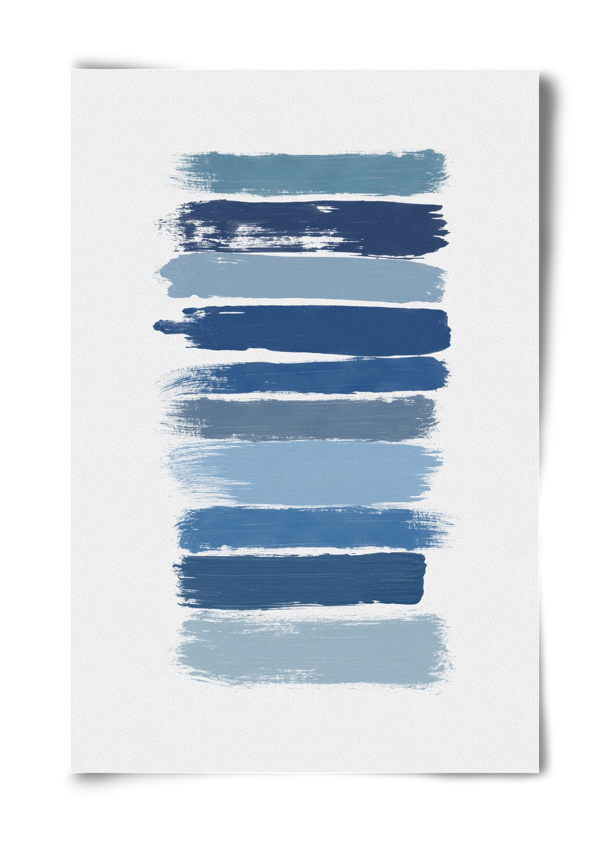 Ombre Blue, 40x60 cm, Keret nélkül