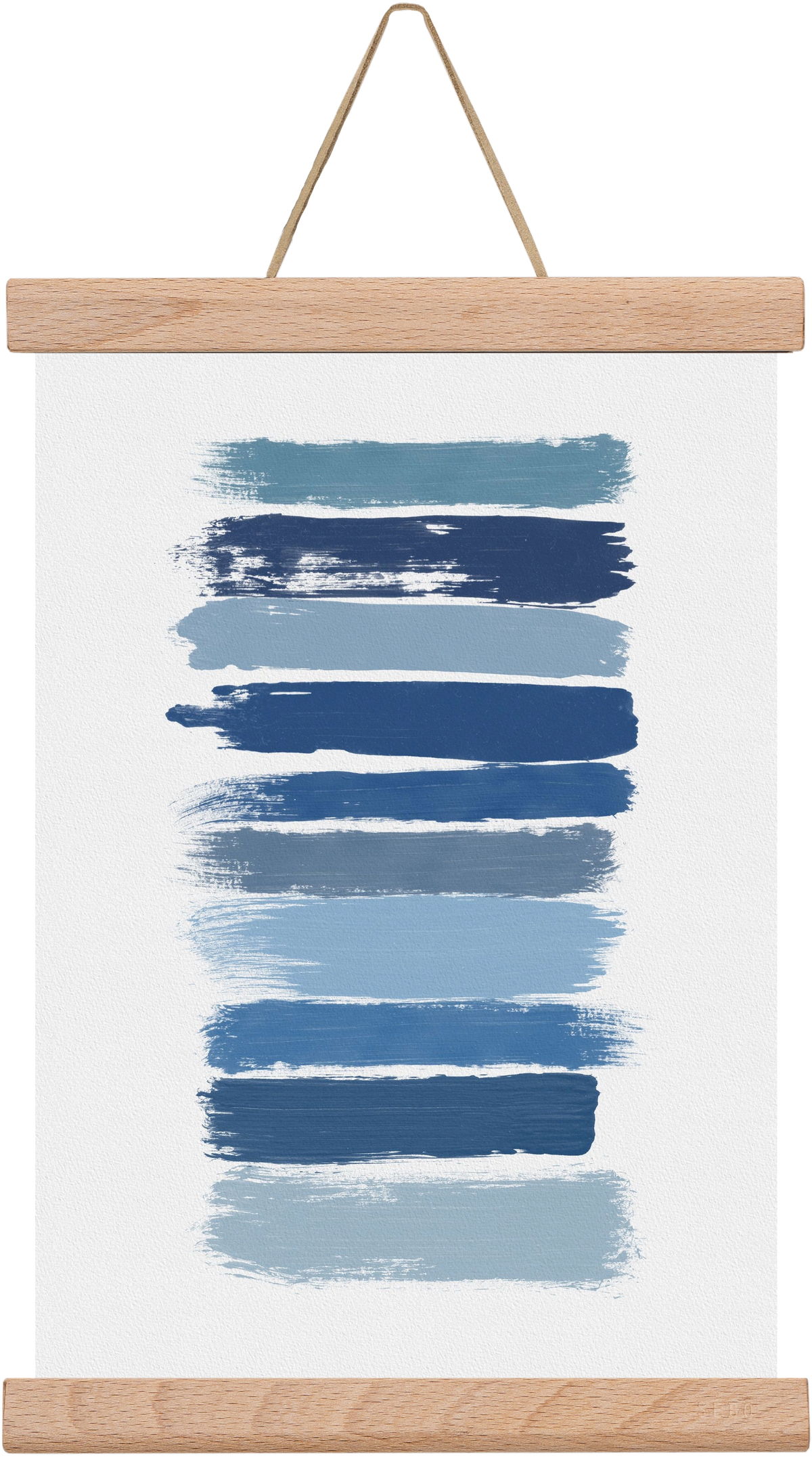 Ombre Blue, 20x30 cm (20x30 cm), Tölgy akasztó