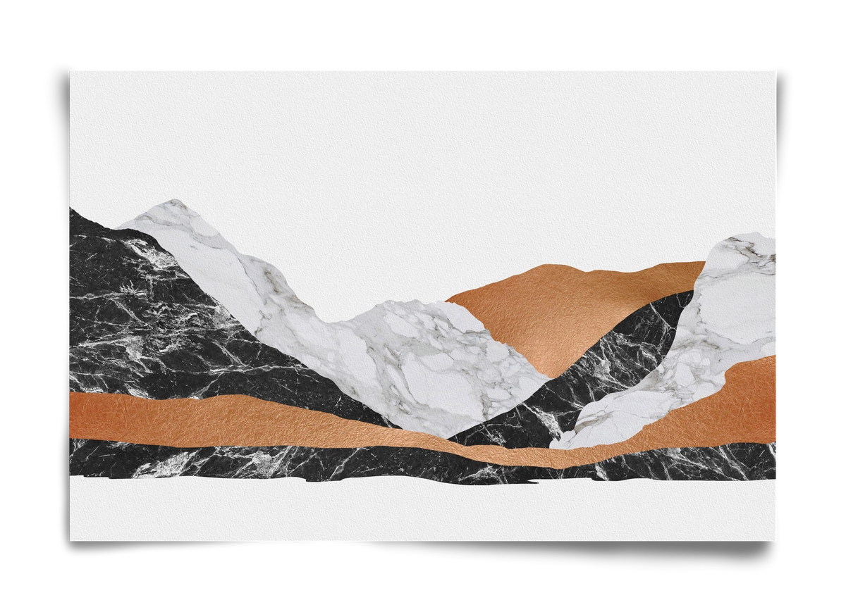 Marble Landscape I, 60x40 cm, Keret nélkül