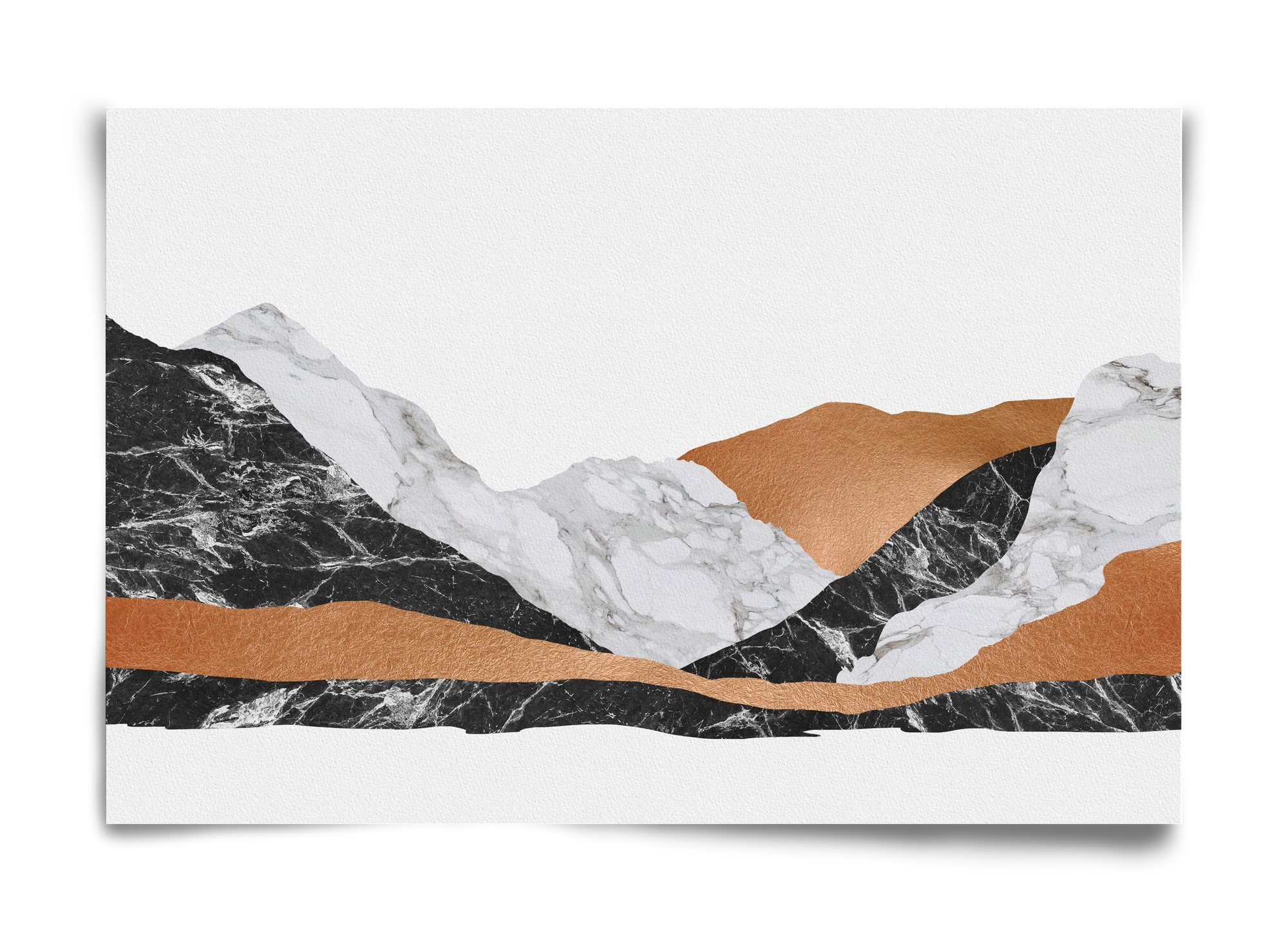 Marble Landscape I, 60x40 cm, Keret nélkül