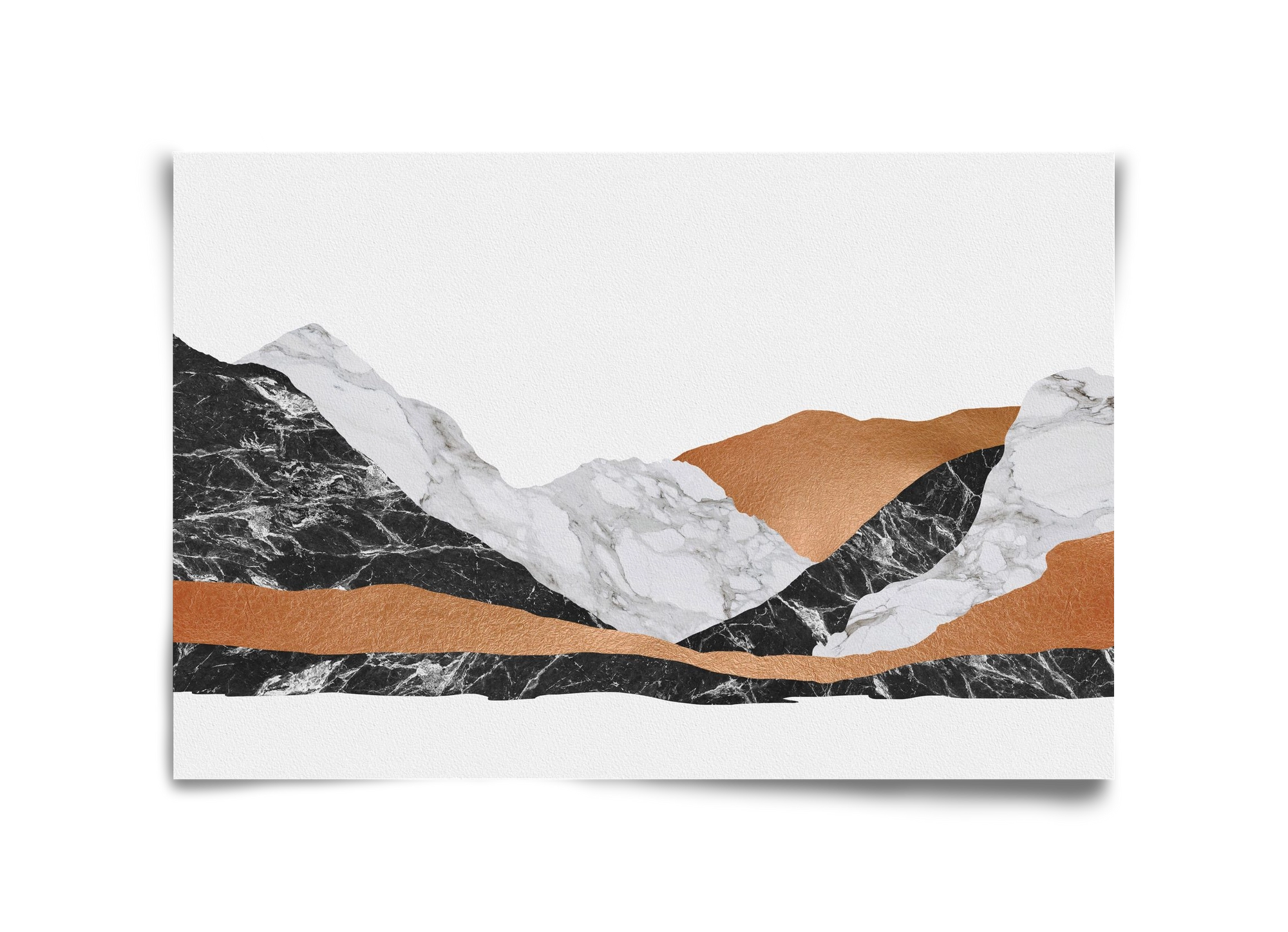 Marble Landscape I, 45x30 cm, Keret nélkül