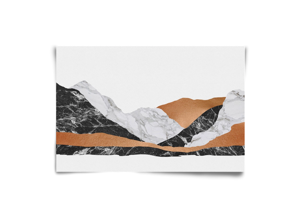 Marble Landscape I, 30x20 cm, Keret nélkül