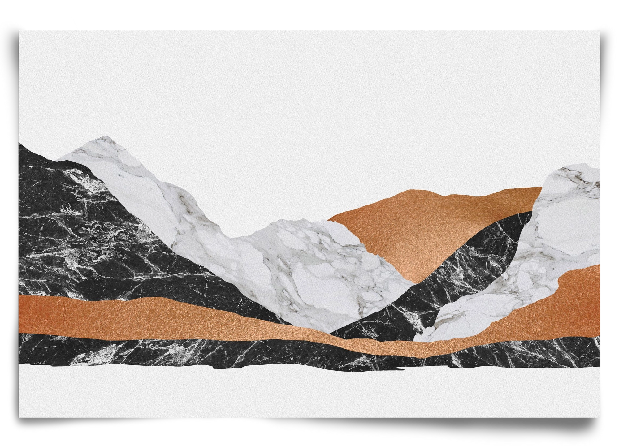 Marble Landscape I, 90x60 cm, Keret nélkül