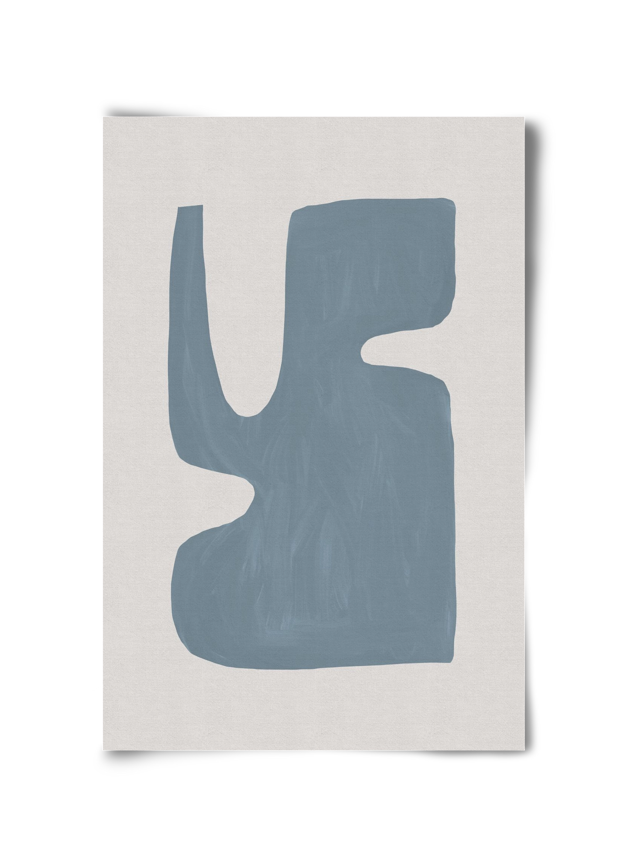 Mid Century Blue I, 30x45 cm, Keret nélkül