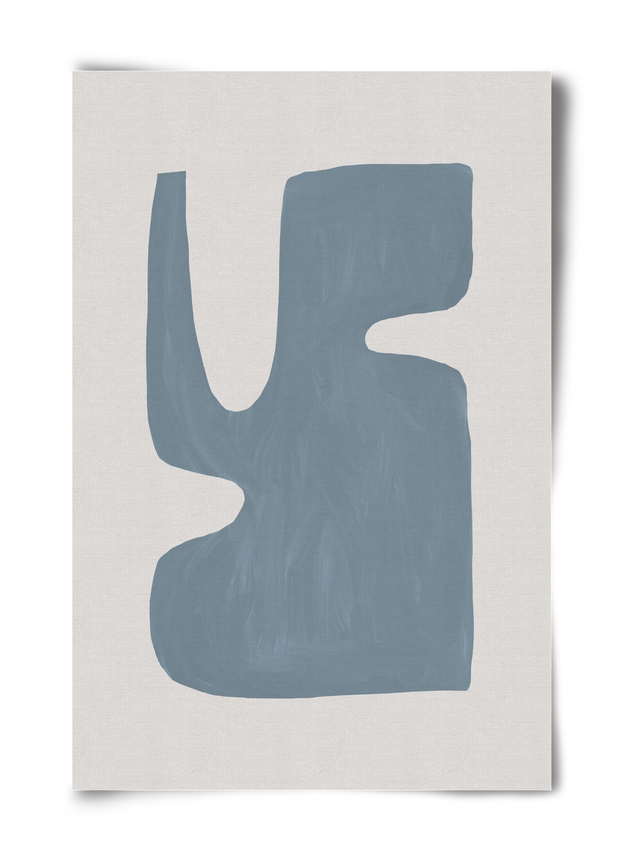 Mid Century Blue I, 40x60 cm, Keret nélkül