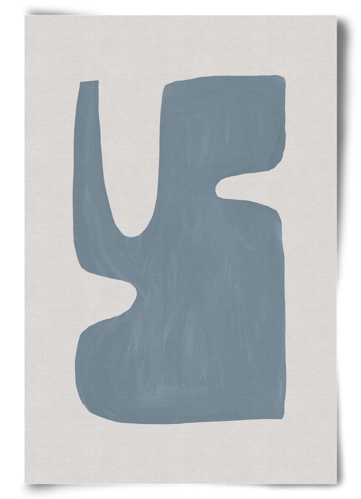 Mid Century Blue I, 60x90 cm, Keret nélkül