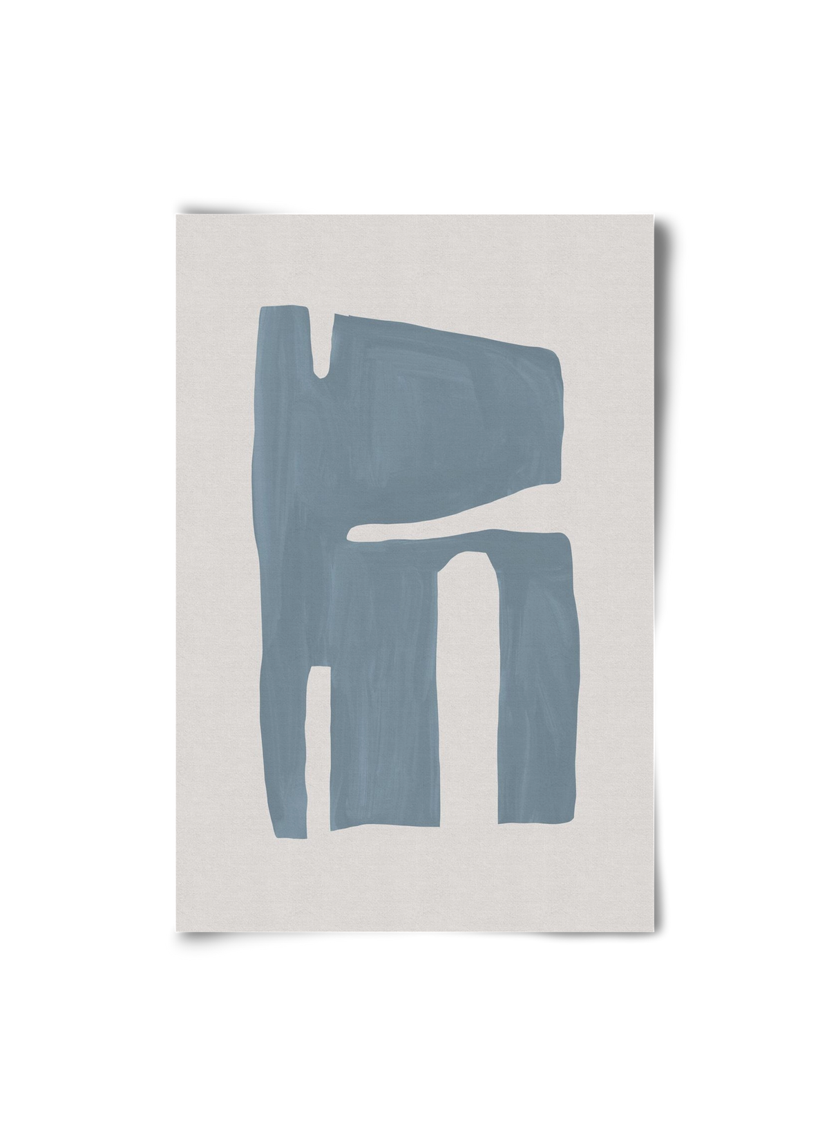 Mid Century Blue II, 20x30 cm, Keret nélkül