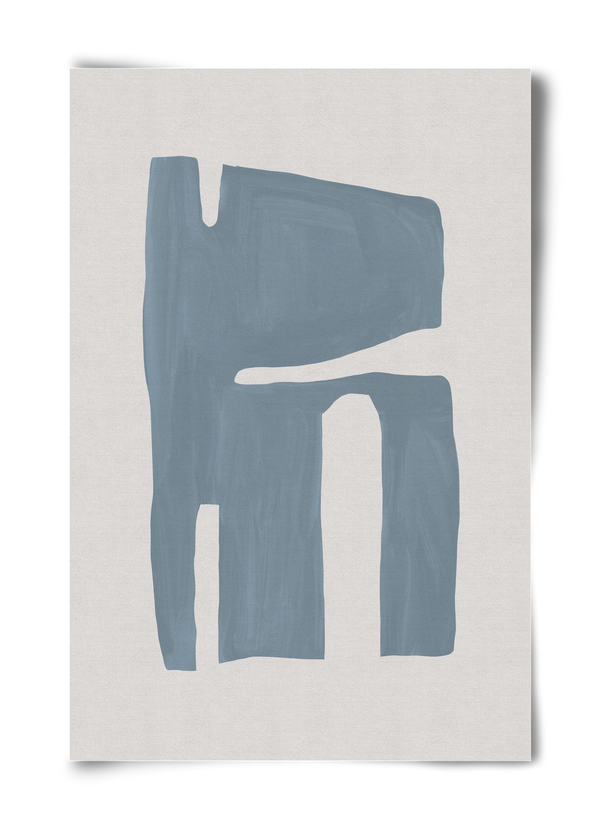 Mid Century Blue II, 40x60 cm, Keret nélkül