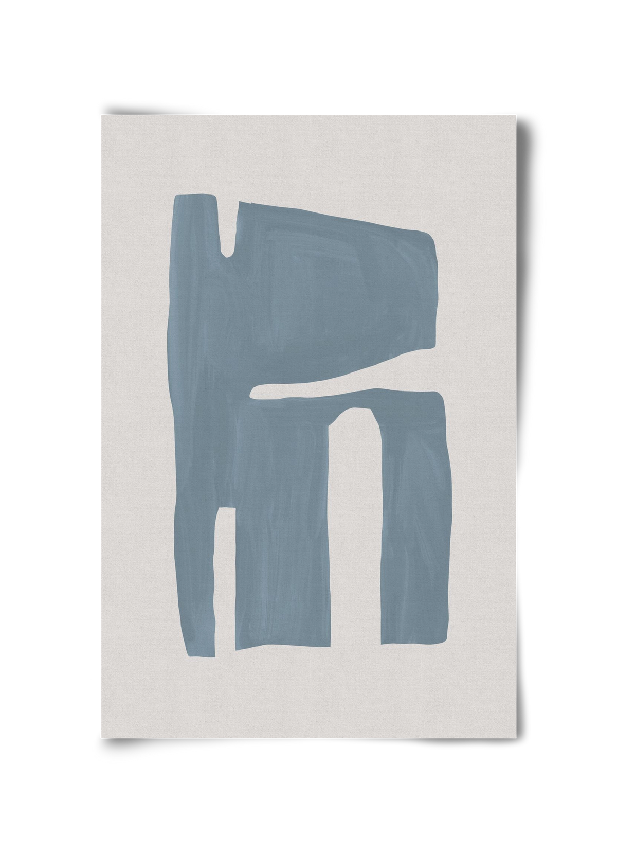 Mid Century Blue II, 30x45 cm, Keret nélkül