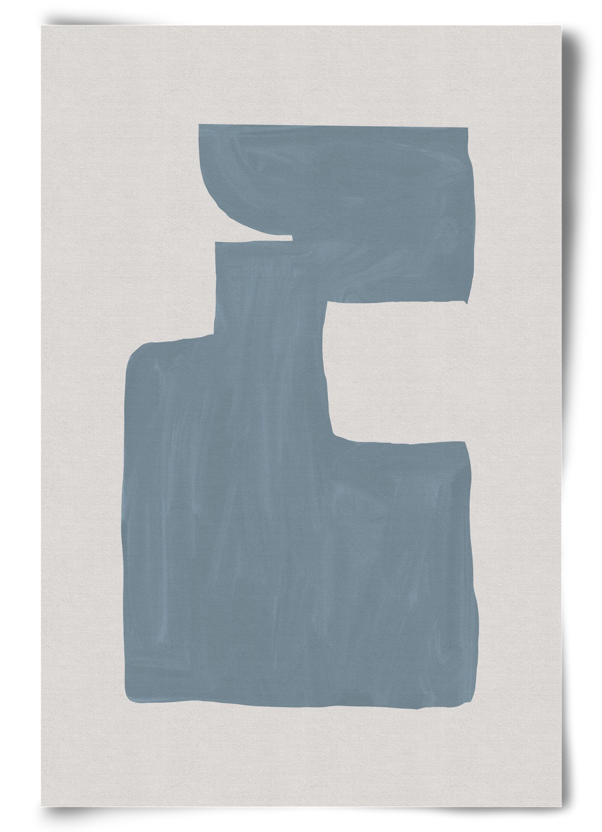 Mid Century Blue III, 60x90 cm, Keret nélkül