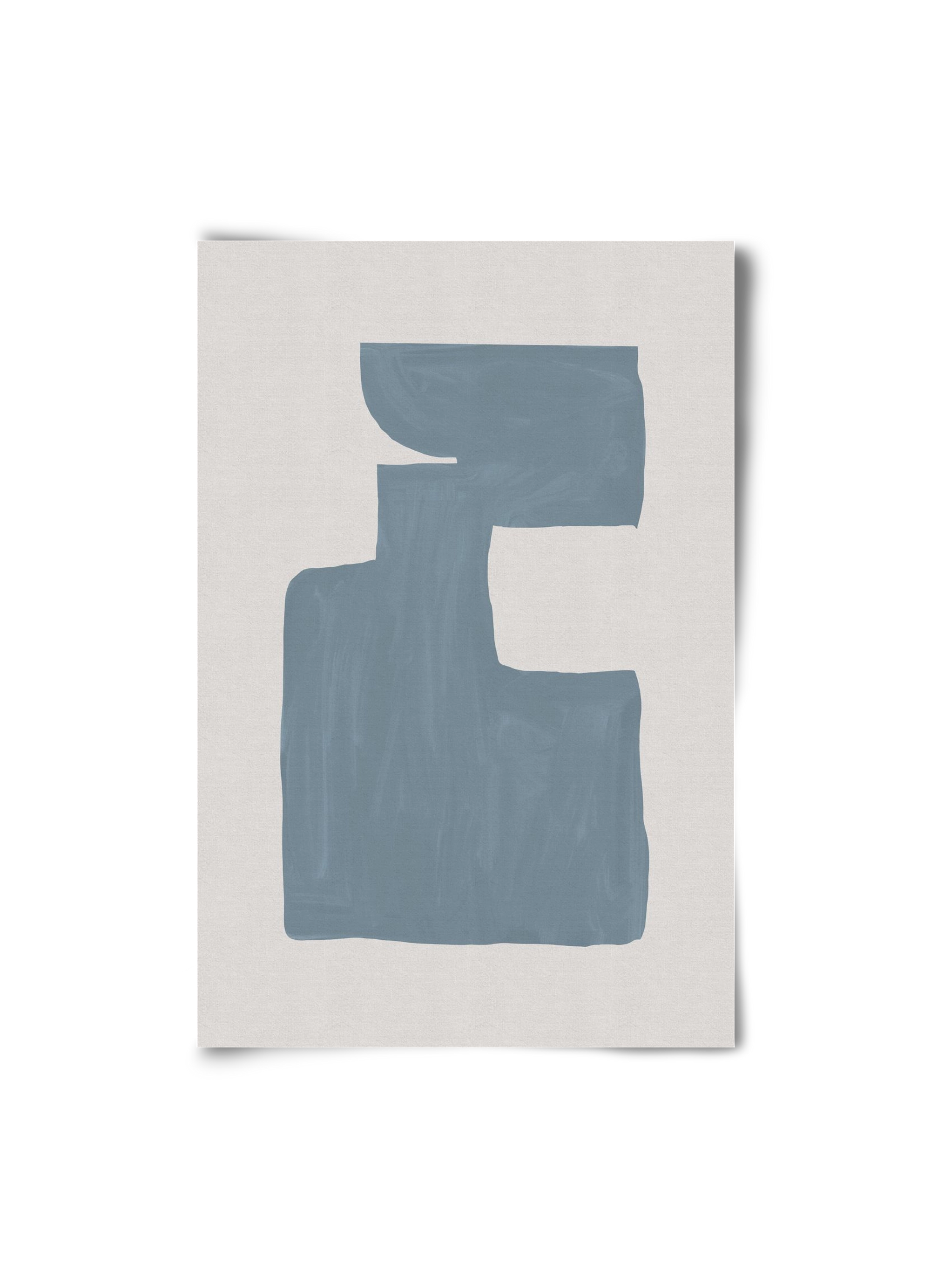 Mid Century Blue III, 20x30 cm, Keret nélkül