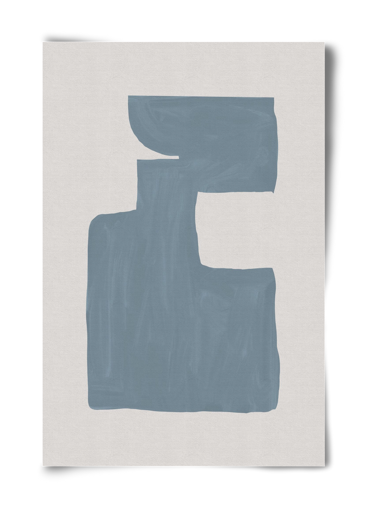 Mid Century Blue III, 40x60 cm, Keret nélkül