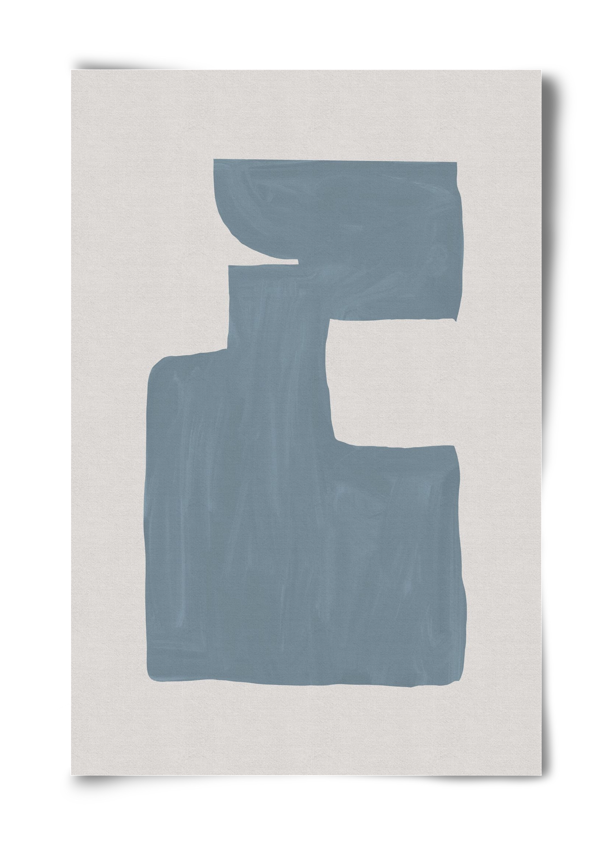 Mid Century Blue III, 40x60 cm, Keret nélkül