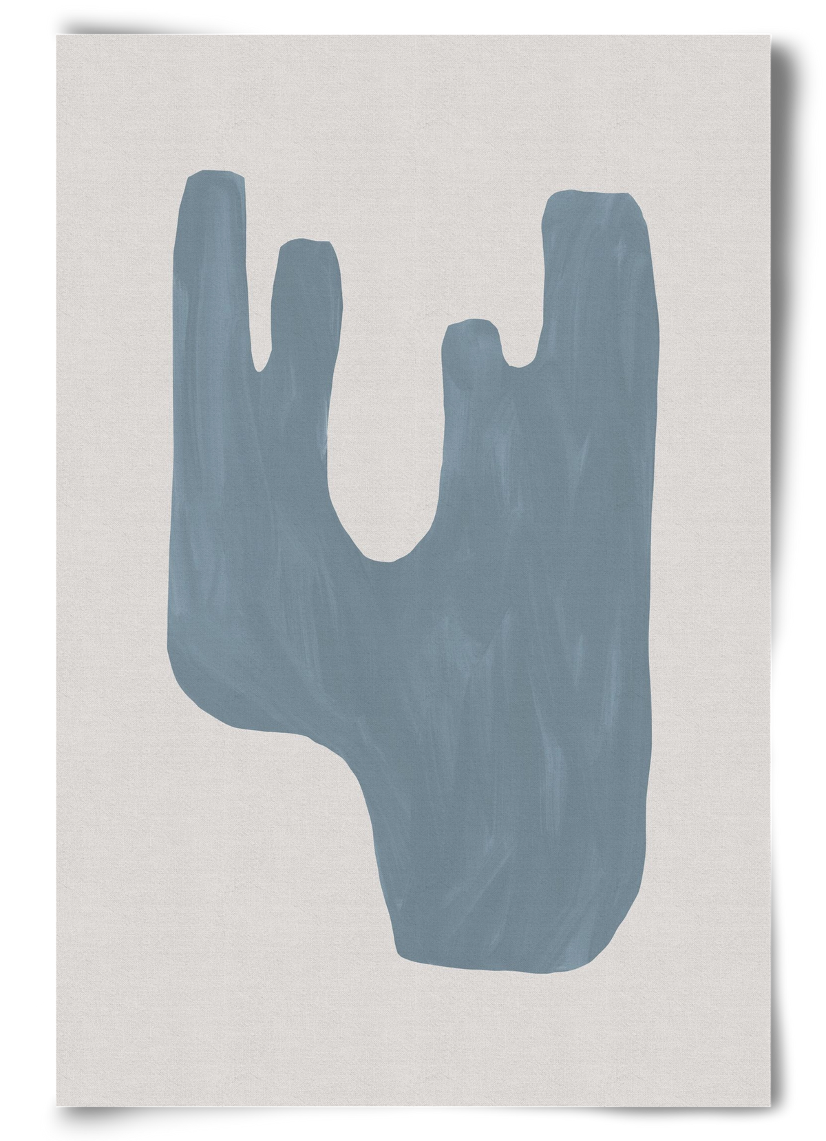 Mid Century Blue IV, 60x90 cm, Keret nélkül