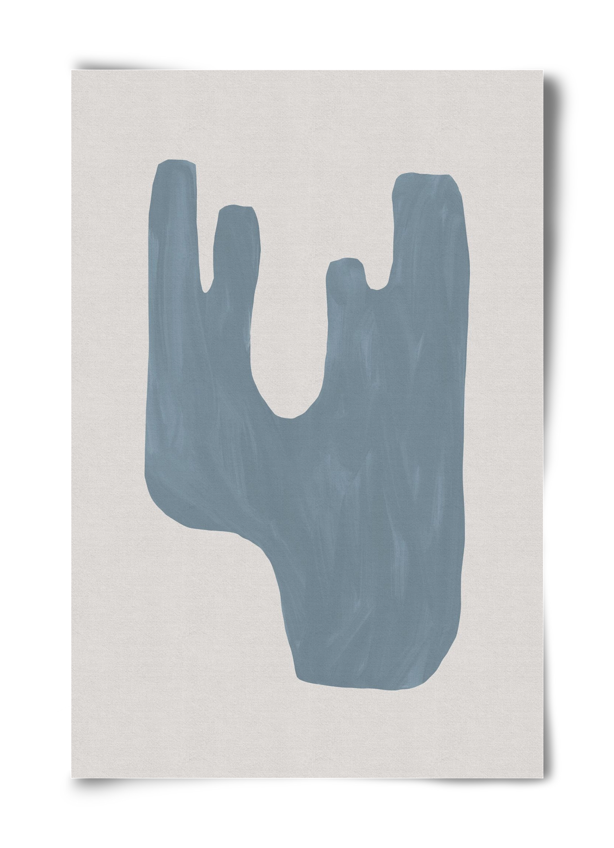 Mid Century Blue IV, 40x60 cm, Keret nélkül