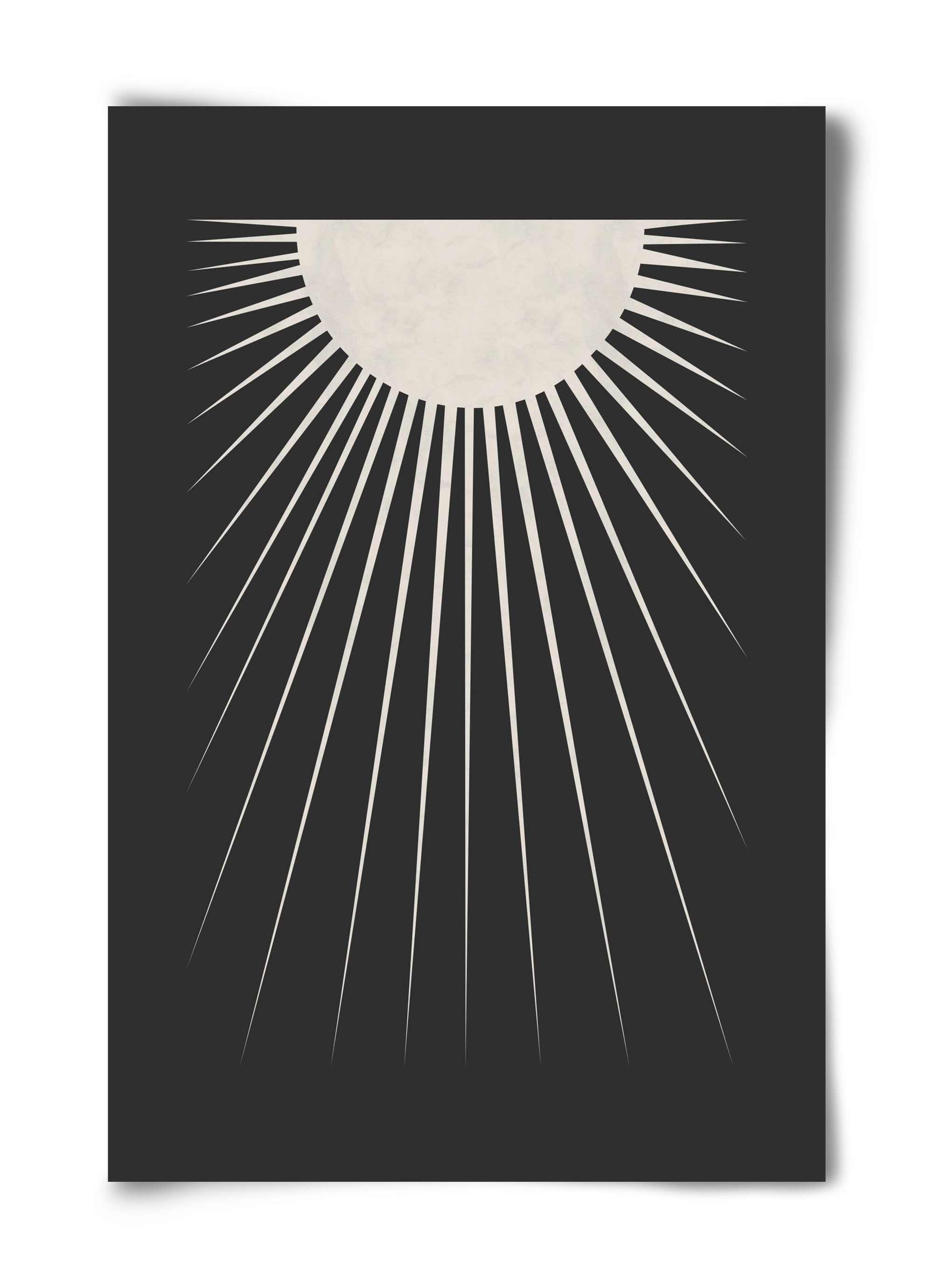 Minimal Moon, 40x60 cm, Keret nélkül