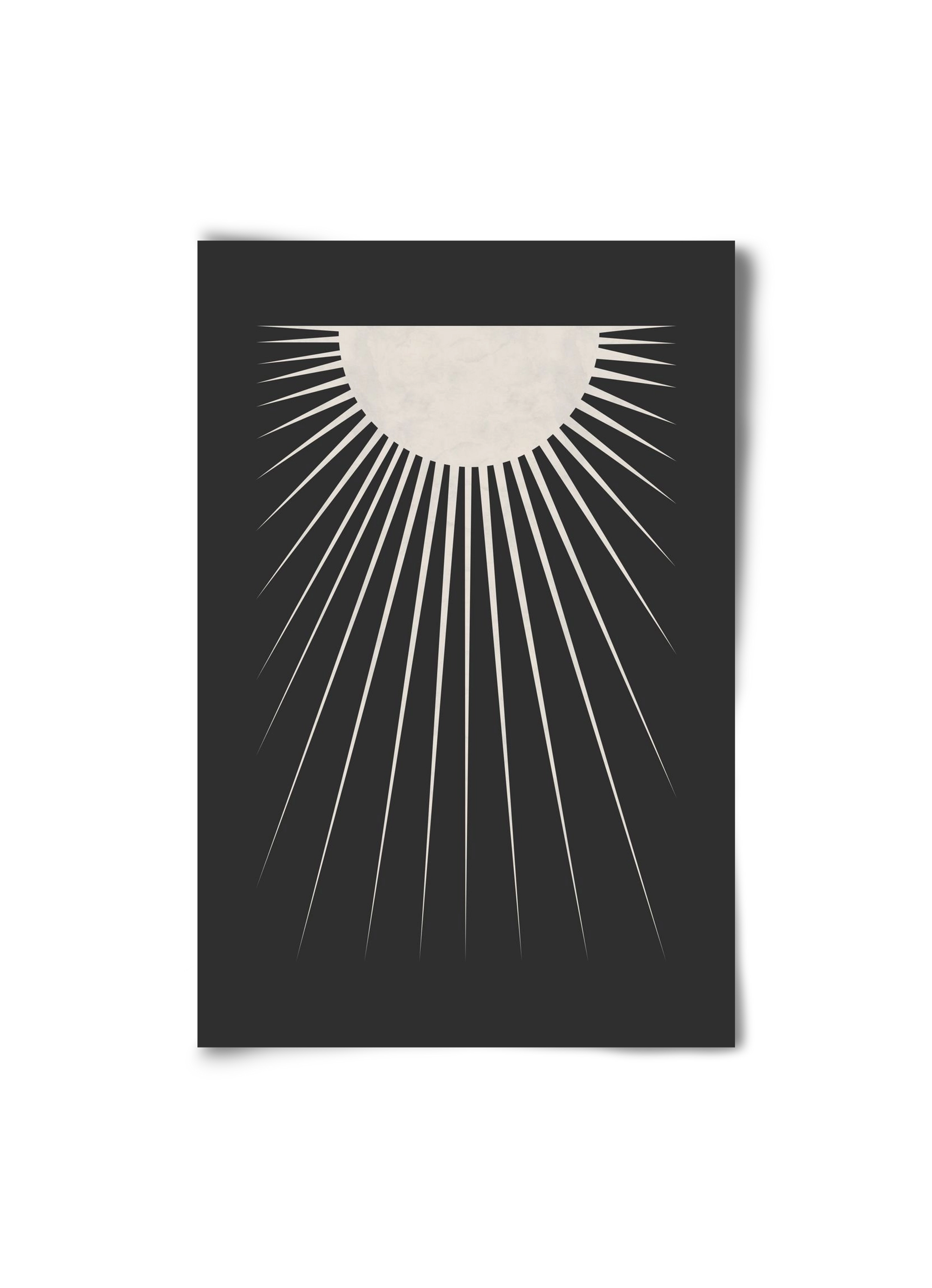 Minimal Moon, 20x30 cm, Keret nélkül