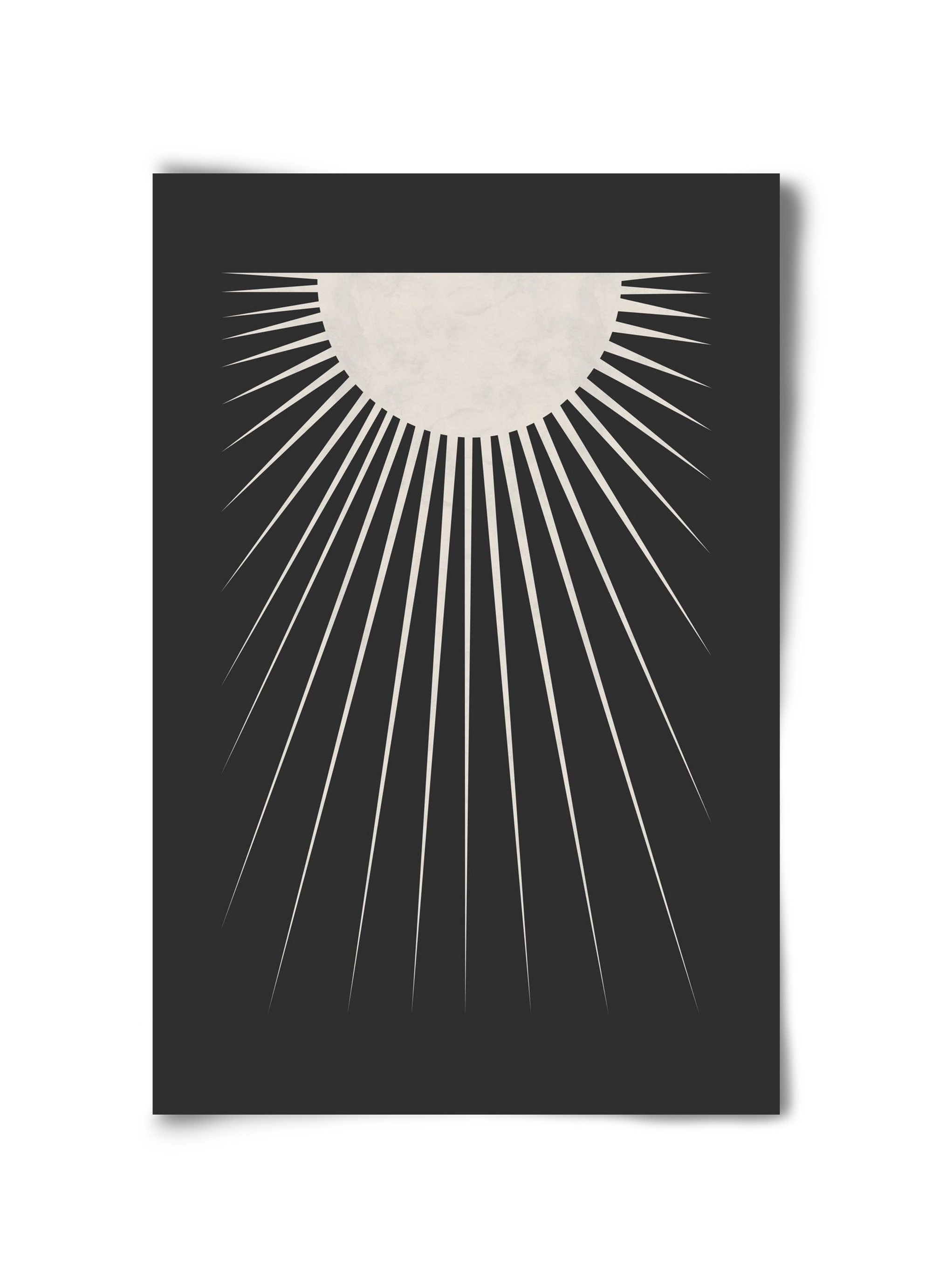 Minimal Moon, 30x45 cm, Keret nélkül