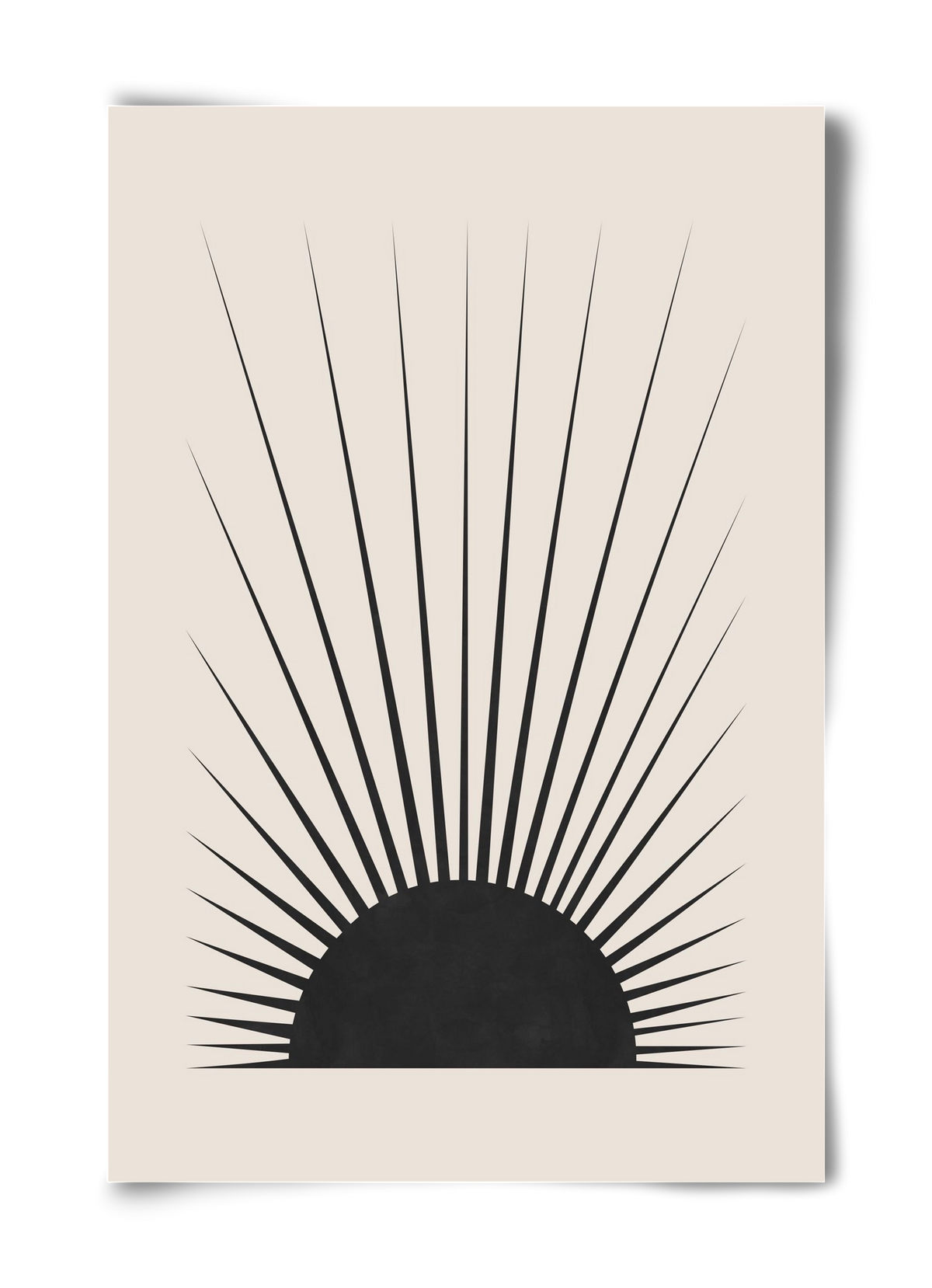 Minimal Sun, 40x60 cm, Keret nélkül