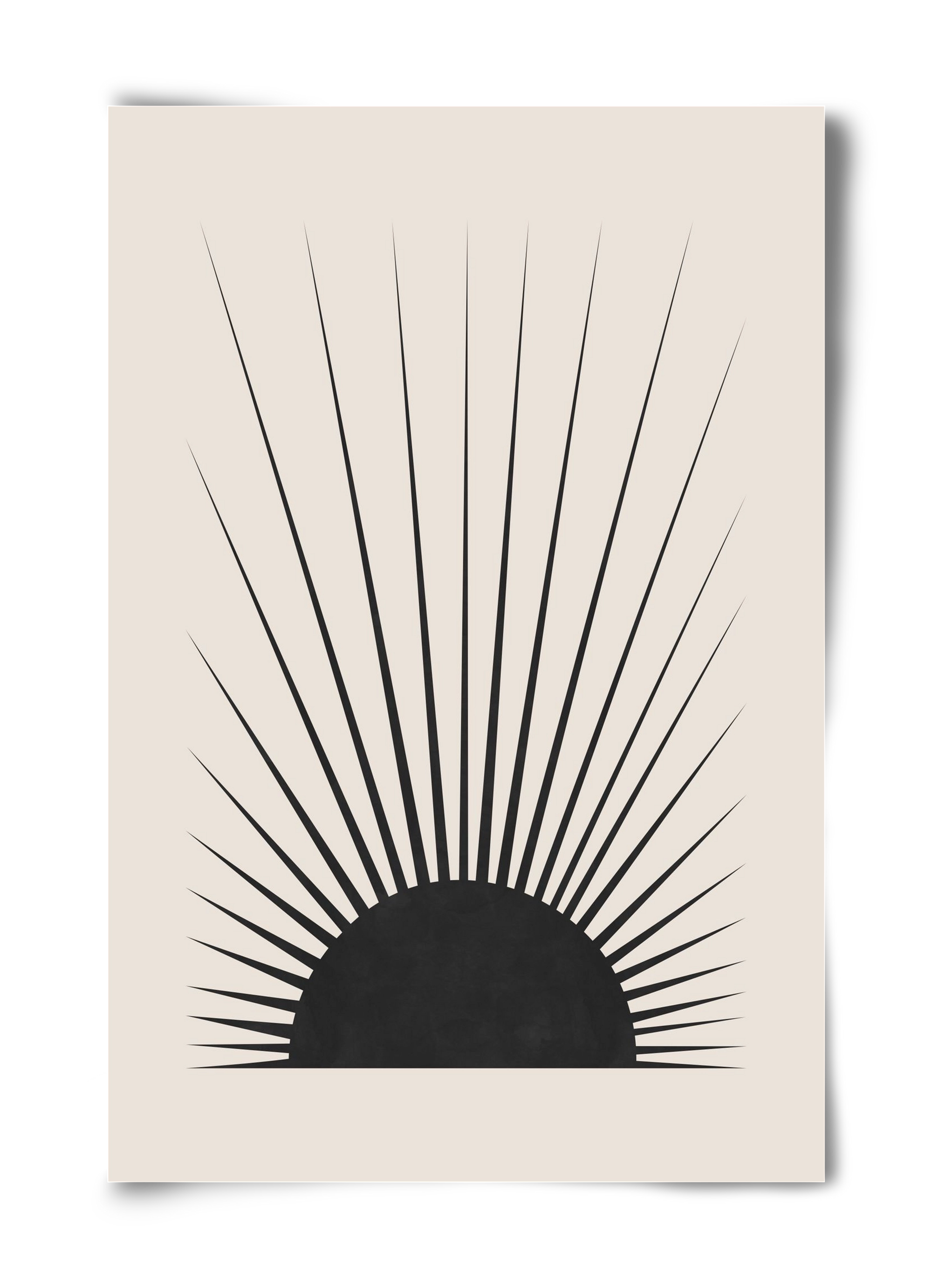 Minimal Sun, 40x60 cm, Keret nélkül