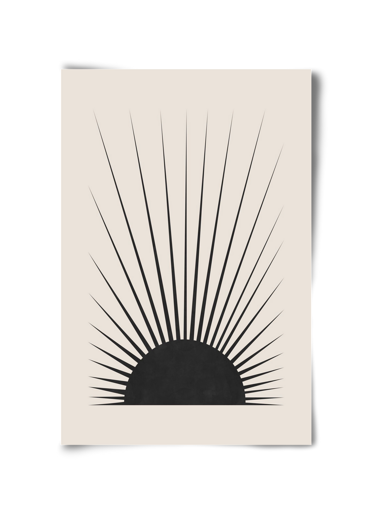 Minimal Sun, 30x45 cm, Keret nélkül