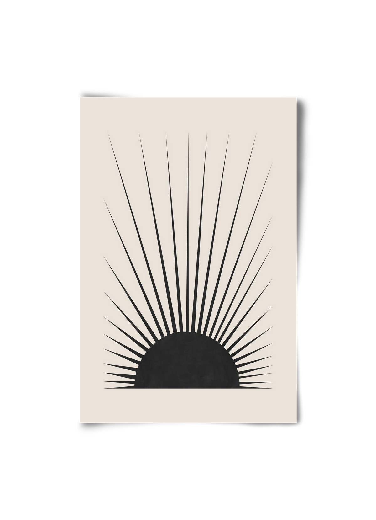 Minimal Sun, 20x30 cm, Keret nélkül